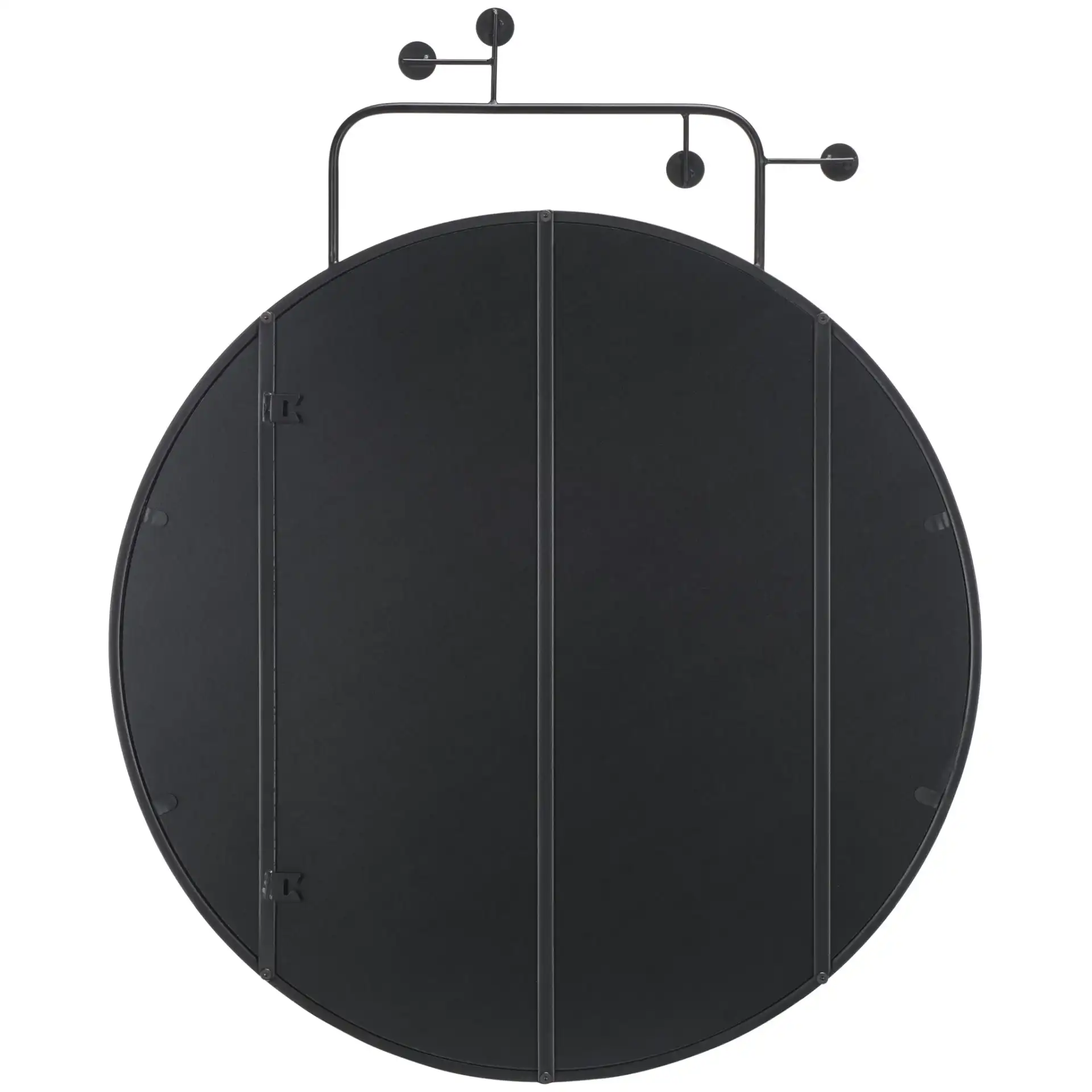 Marlo Mirror in Black, detail view