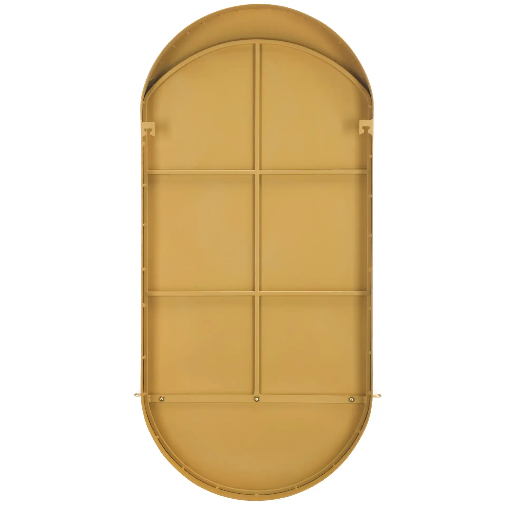 Wessley 18.25" Mirror in Gold, detail view