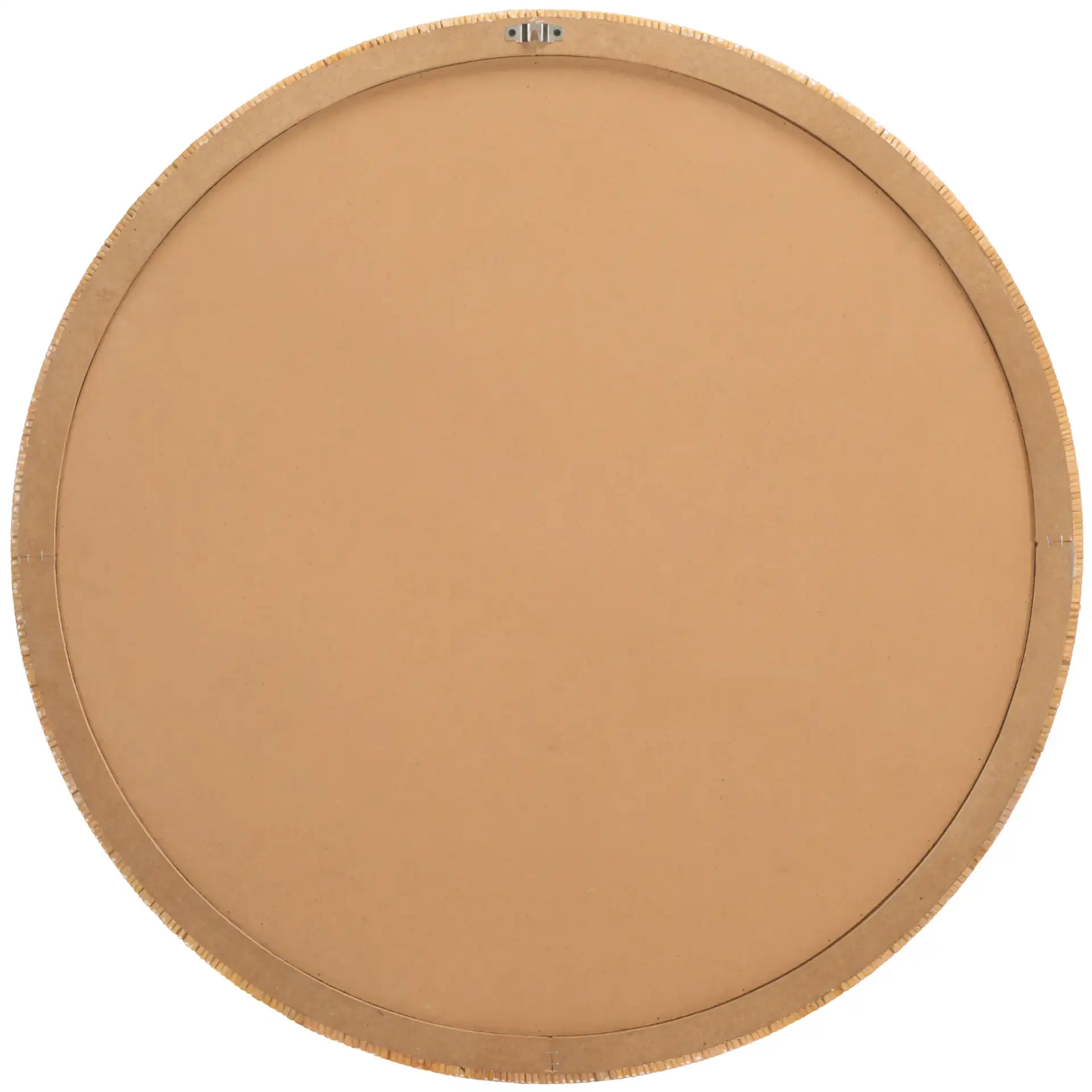 Mila 35.75" Mirror in Natural, detail view