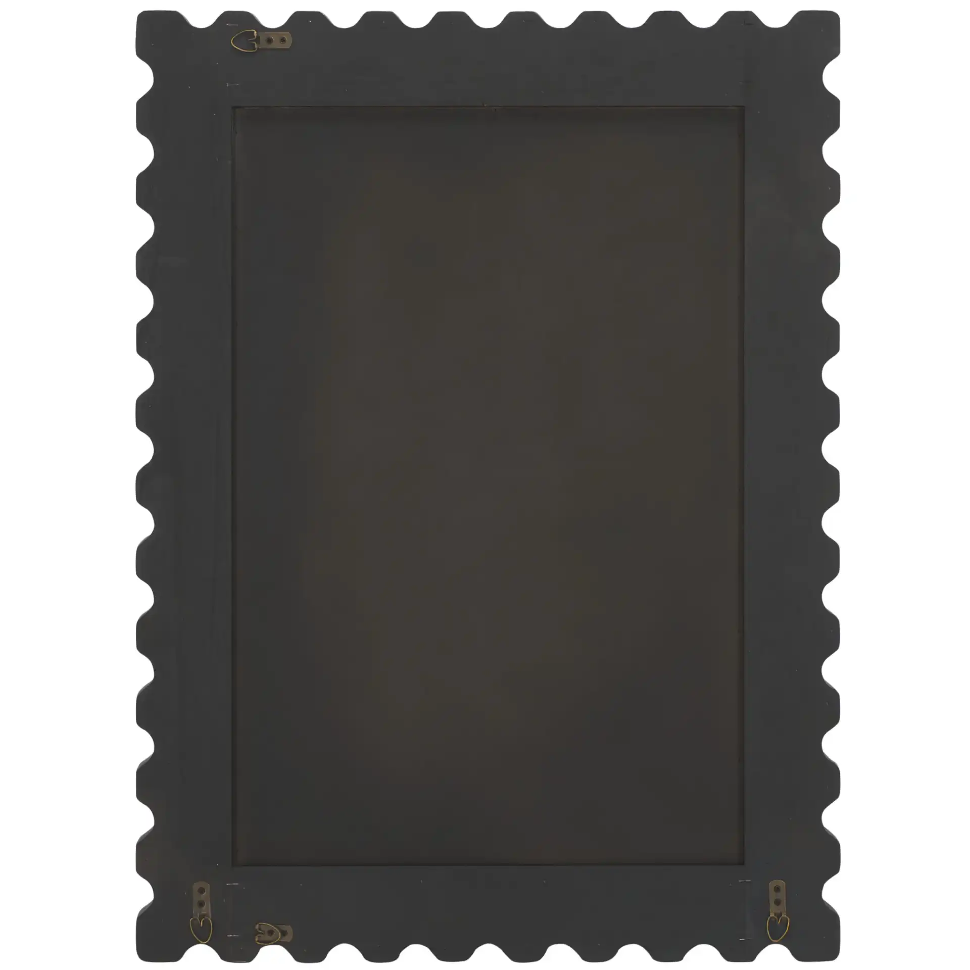 Nadia 24" Mirror in Black, detail view