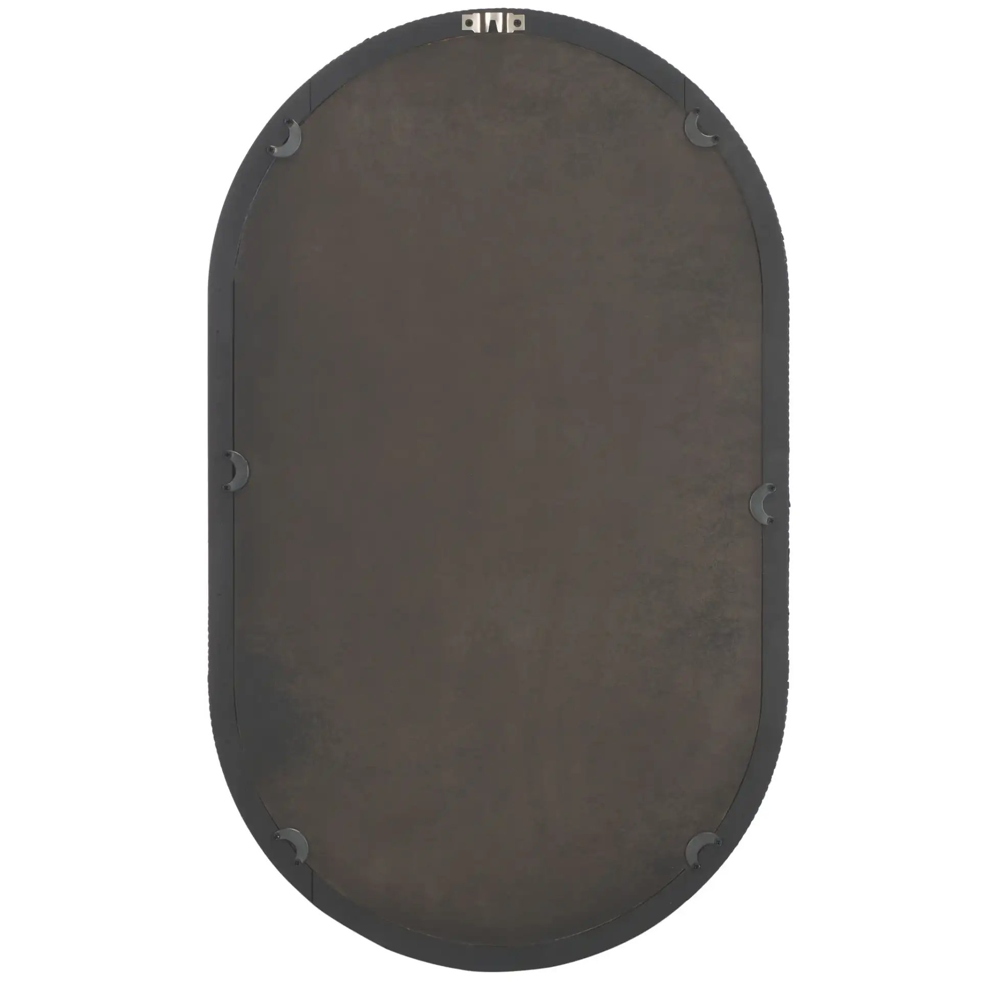 Minna 17.72-Inch Mirror in Black, detail view