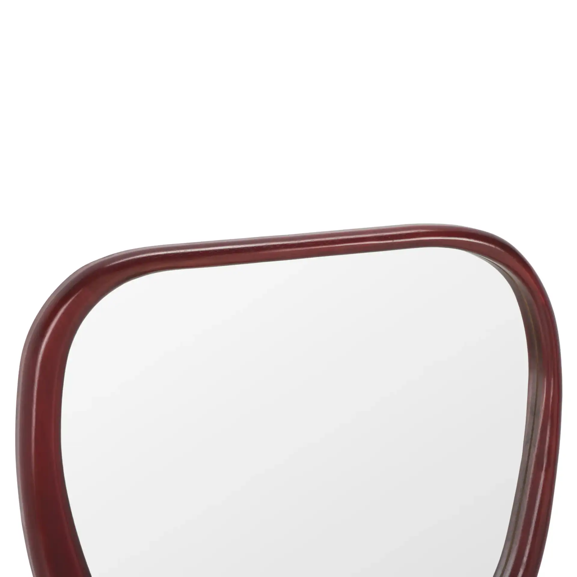 Zita Mirror in Walnut in a styled room