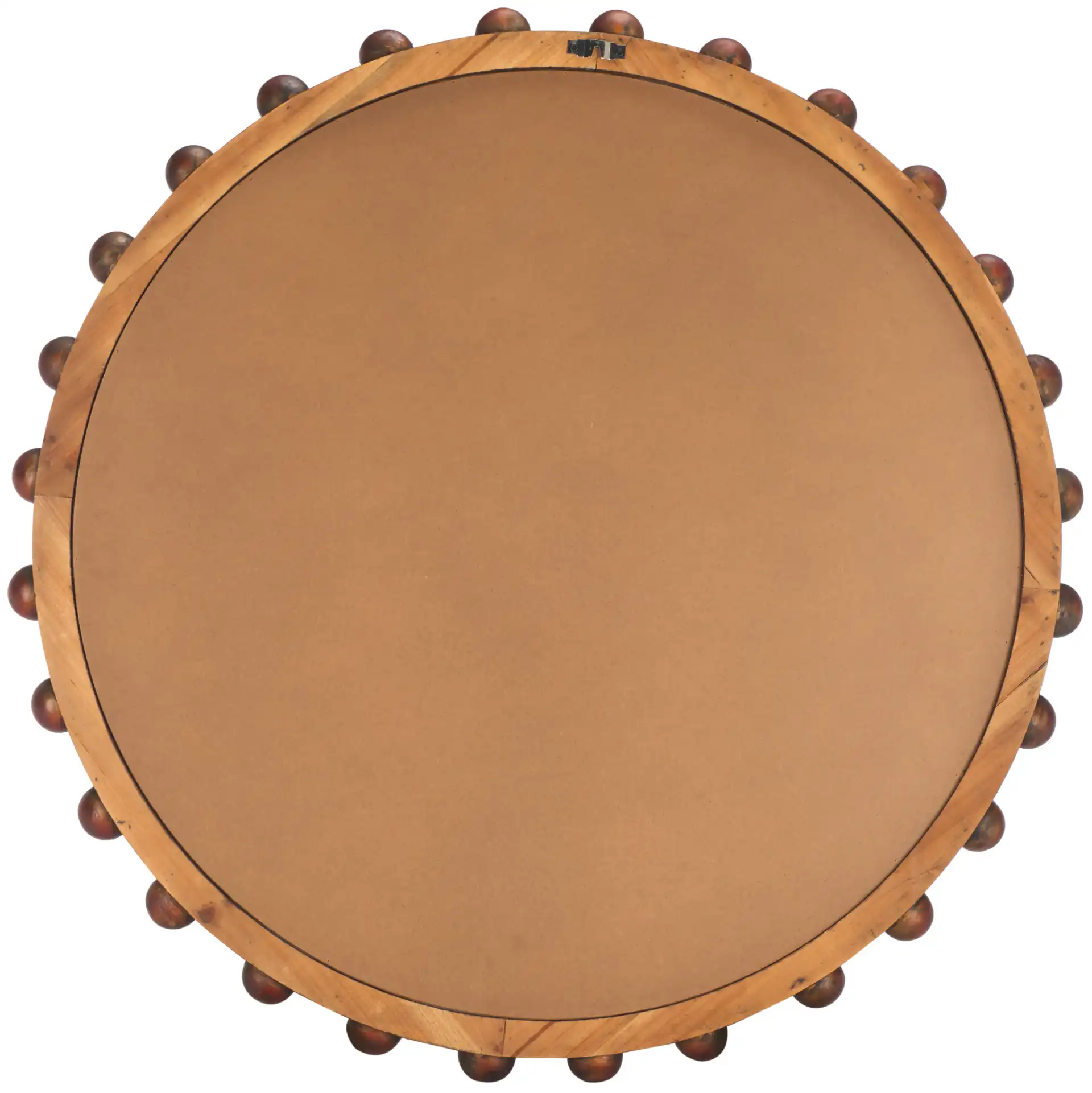 Lando Mirror in Walnut, detail view