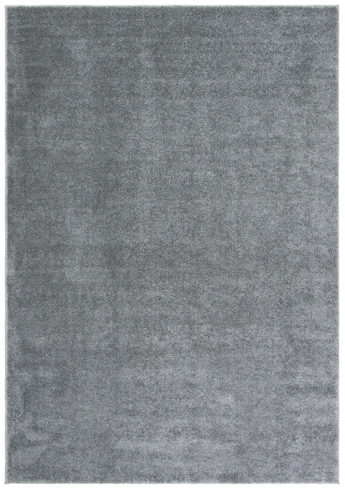 Non-Slip Solid Rug in Gray