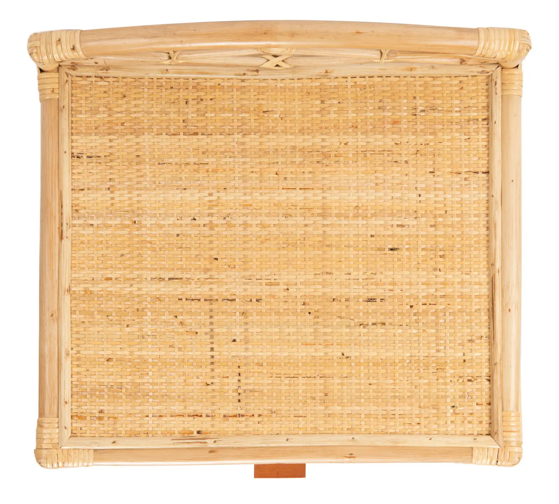 Bea One-Drawer One-Shelf Nightstand in Natural, detail view