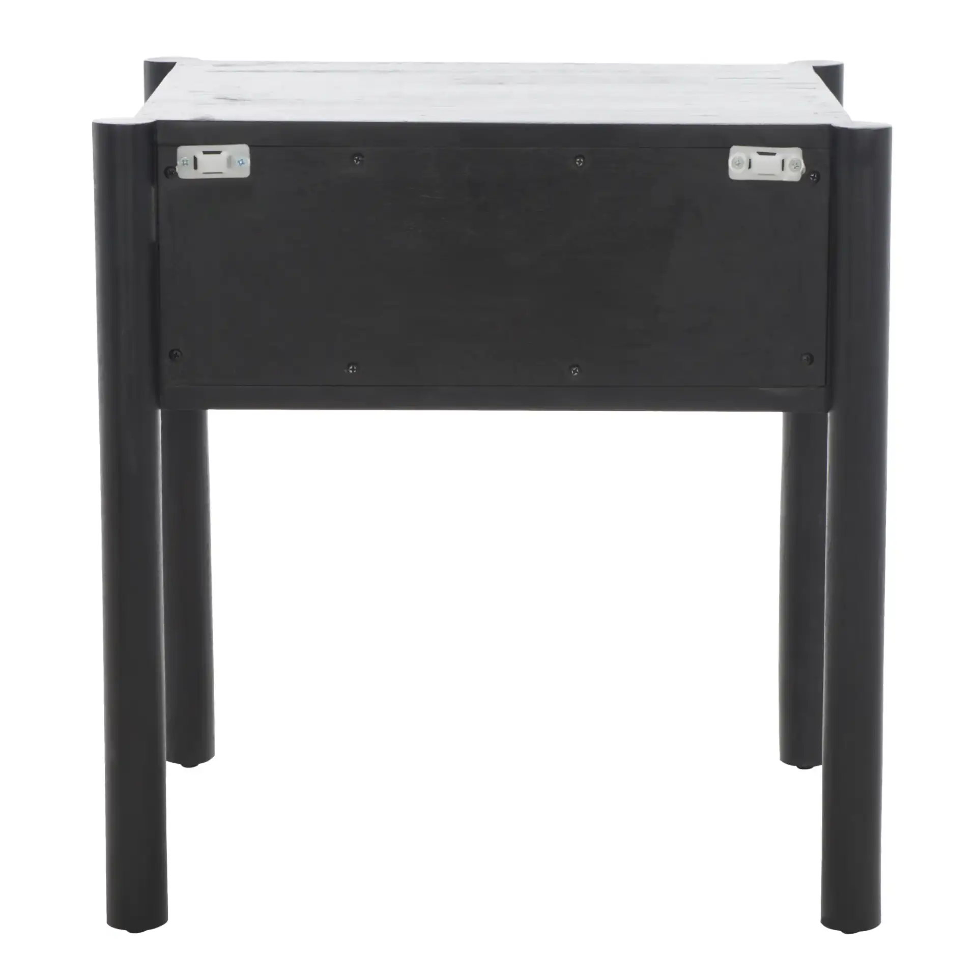 Errington One-Drawer Nightstand in Black / Natural, detail view