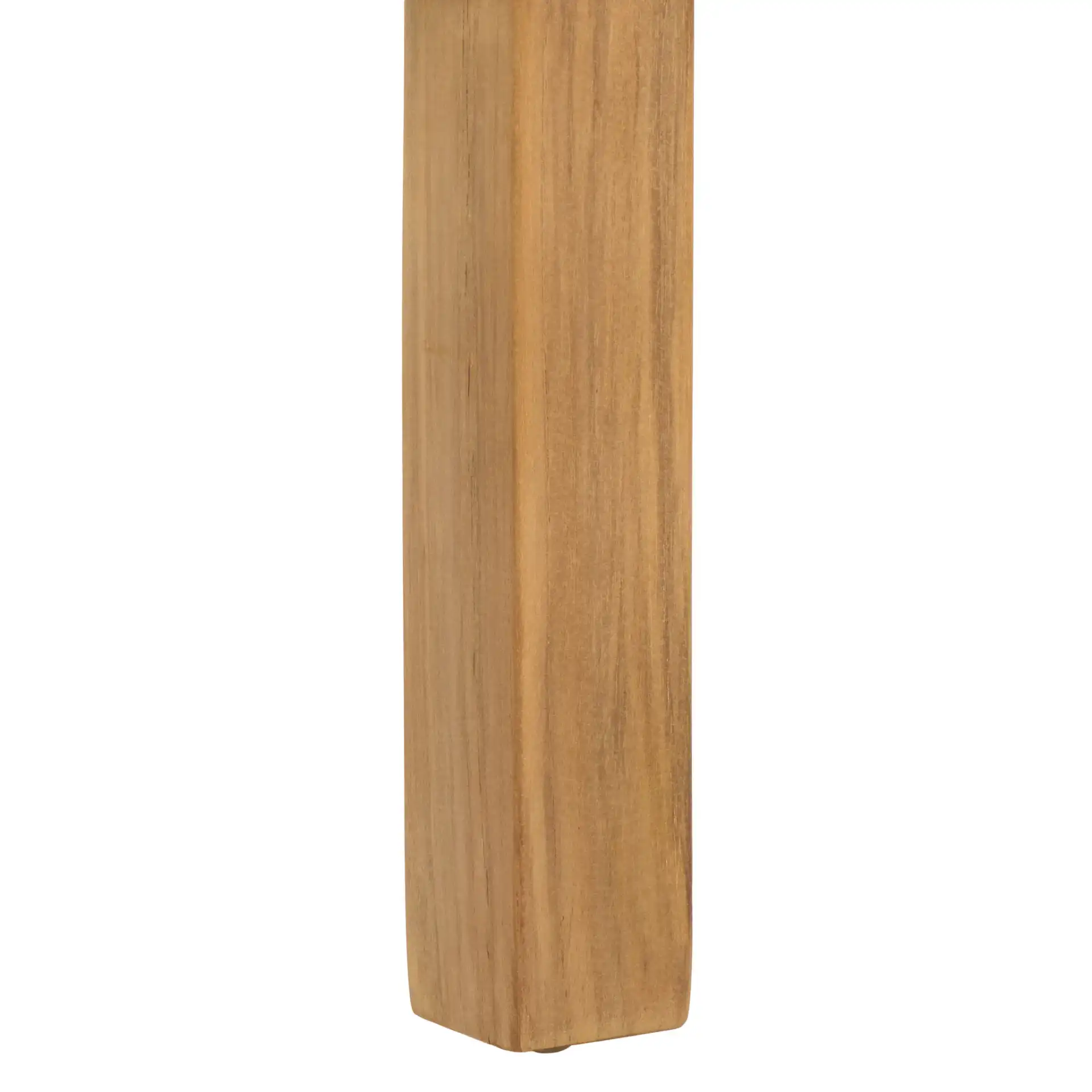 Solana Ottoman in Cognac / Natural, detail view