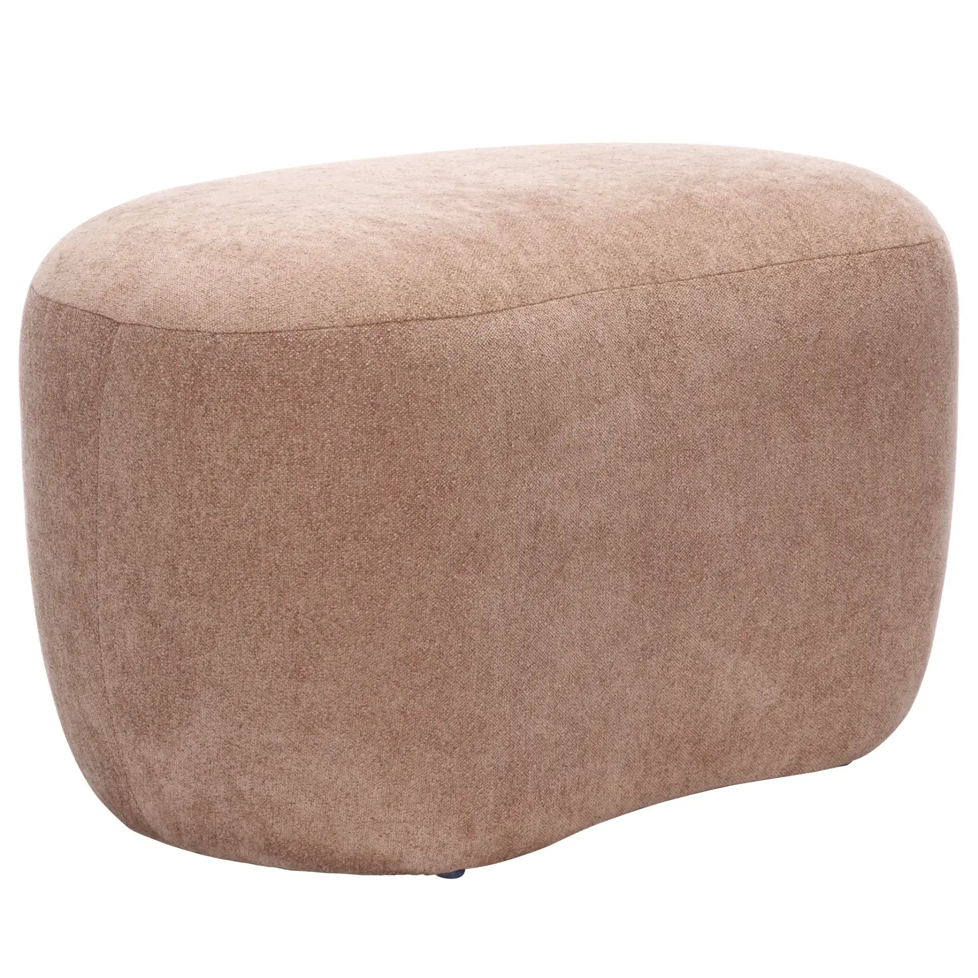 Regut Ottoman in Peach, detail view
