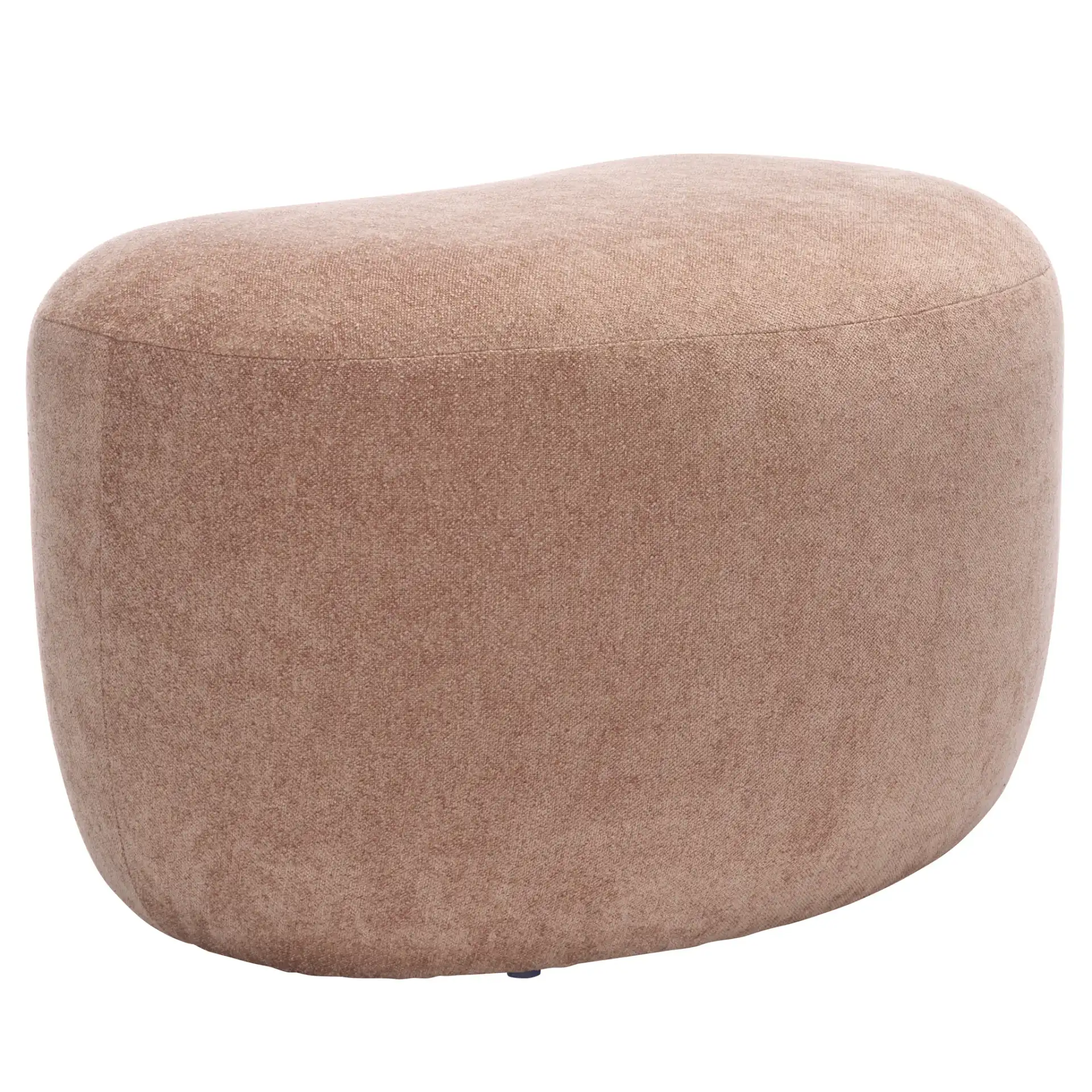 Regut Ottoman in Peach, detail view
