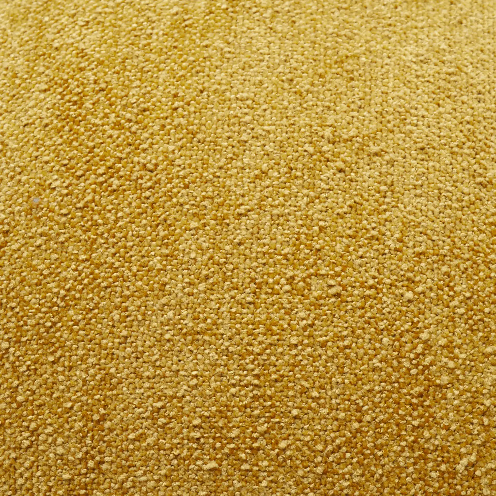 Lipy Half Sphere Ottoman in Mustard, detail view