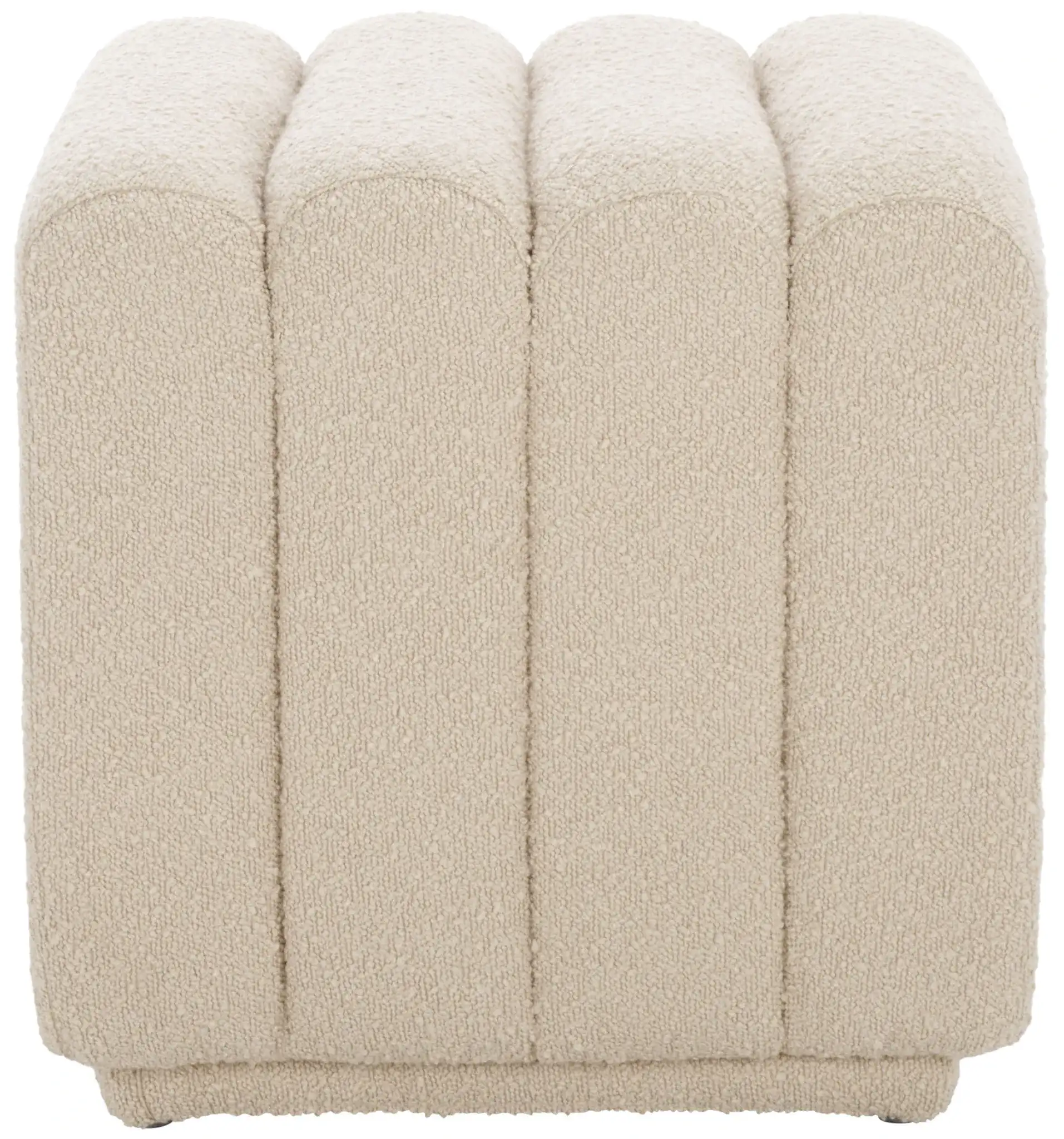 Joseph Square Ottoman in Beige