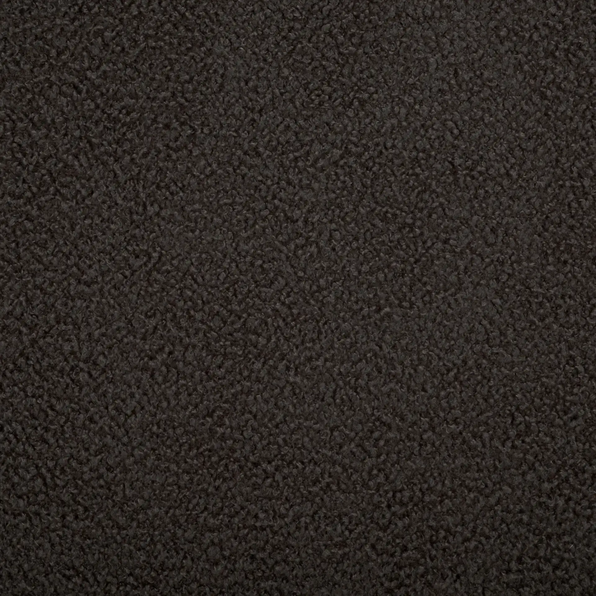 Emmie Square Storage Ottoman in Brown, detail view