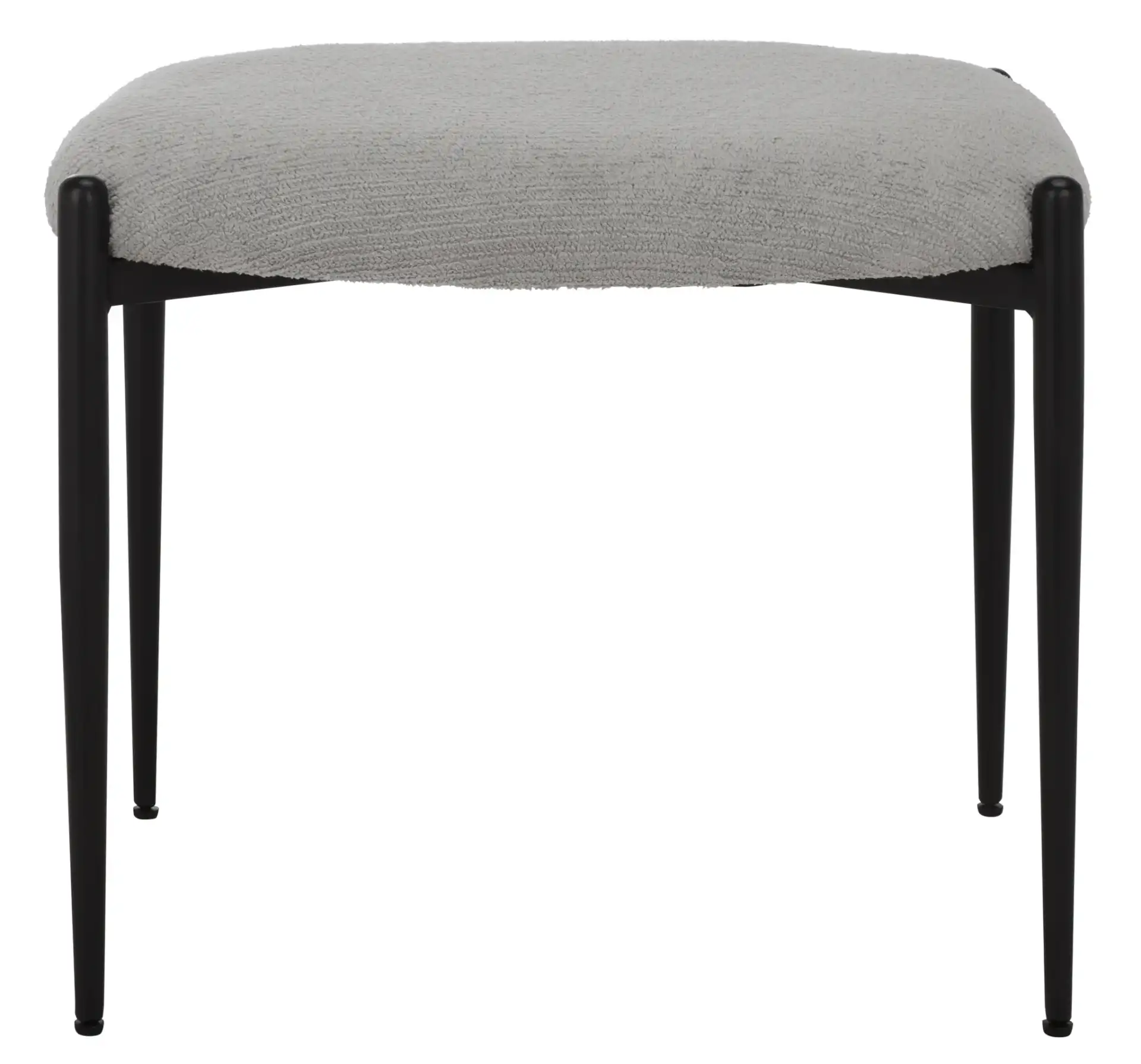Uwe Ottoman in Gray / Black