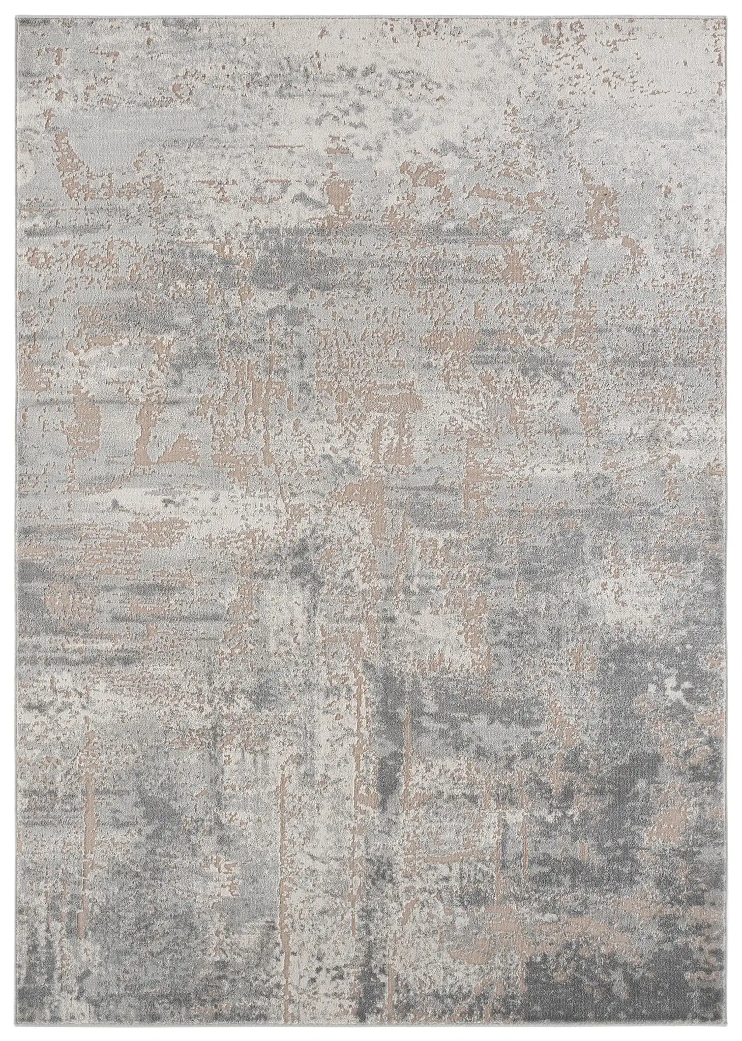 Palma Abstract Rug in Gray