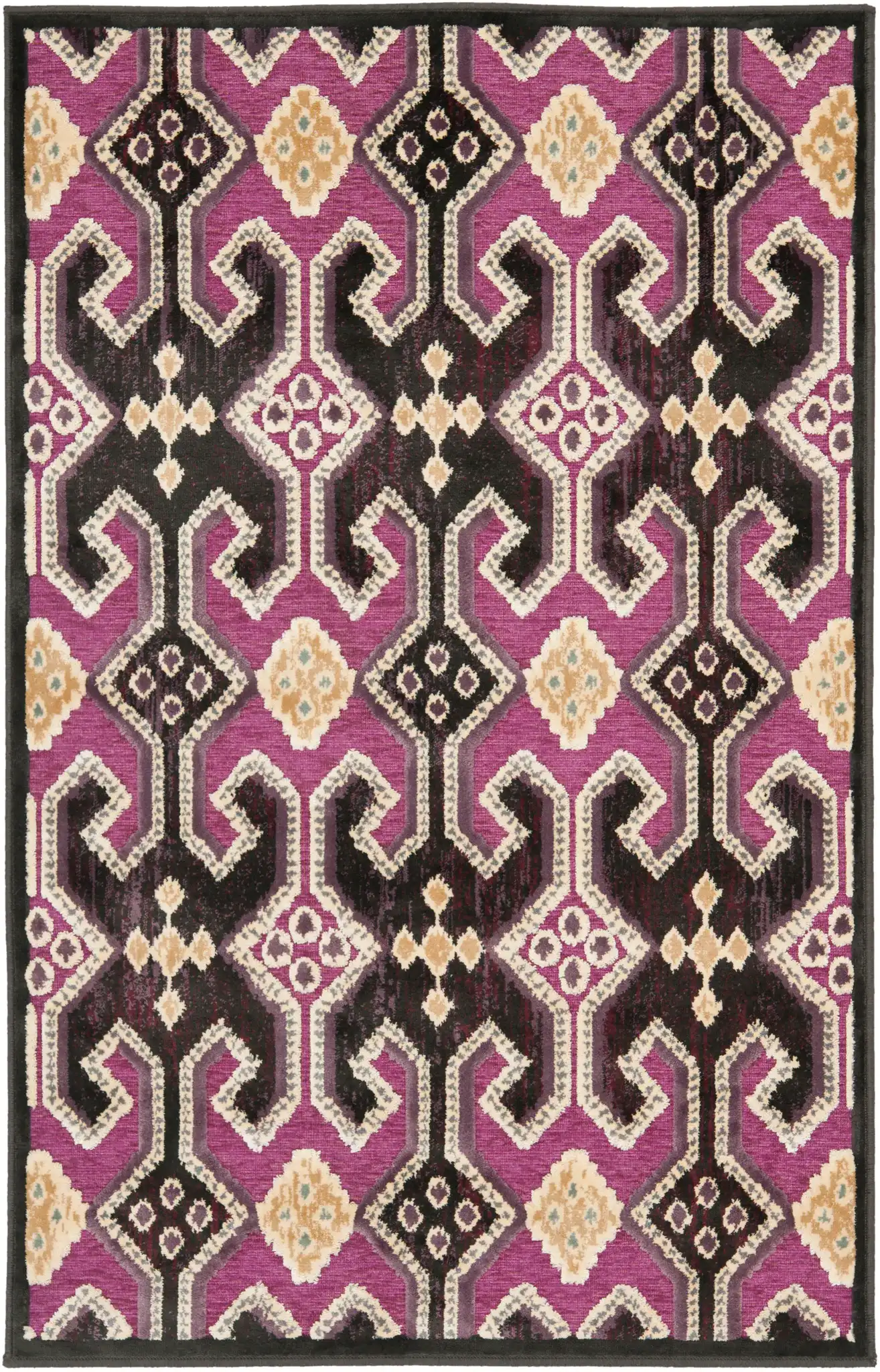 Anthracite / Fuchsia
