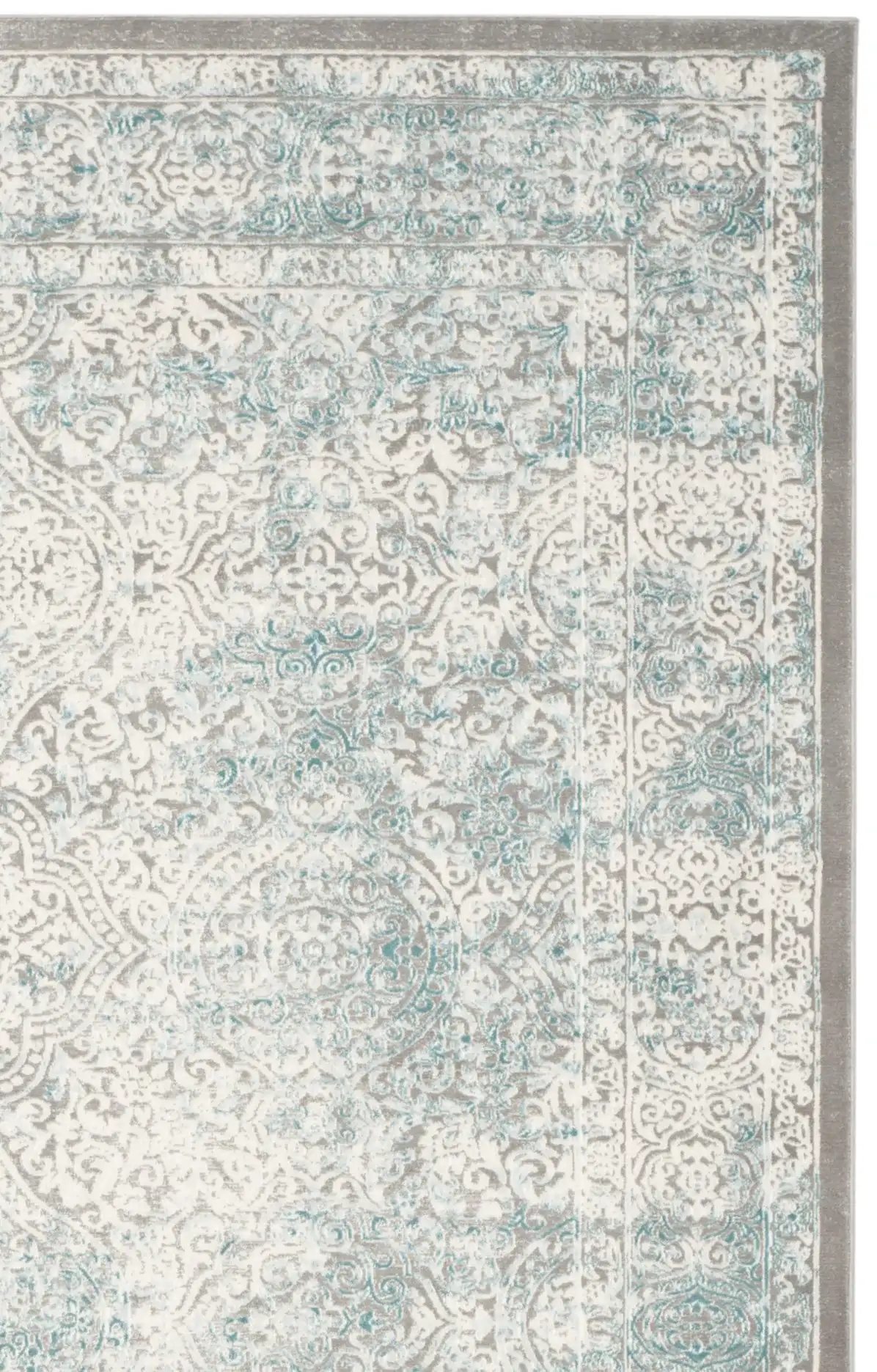 Turquoise / Ivory