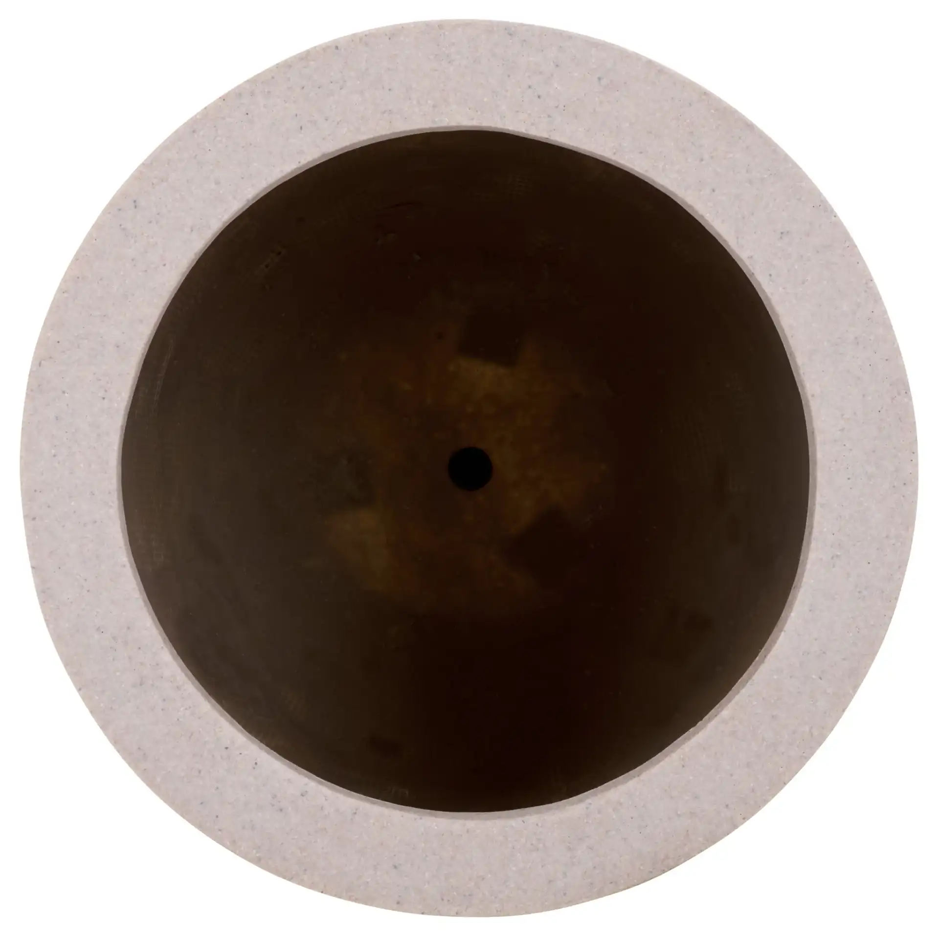 Ethan Planter Pot in Beige, detail view