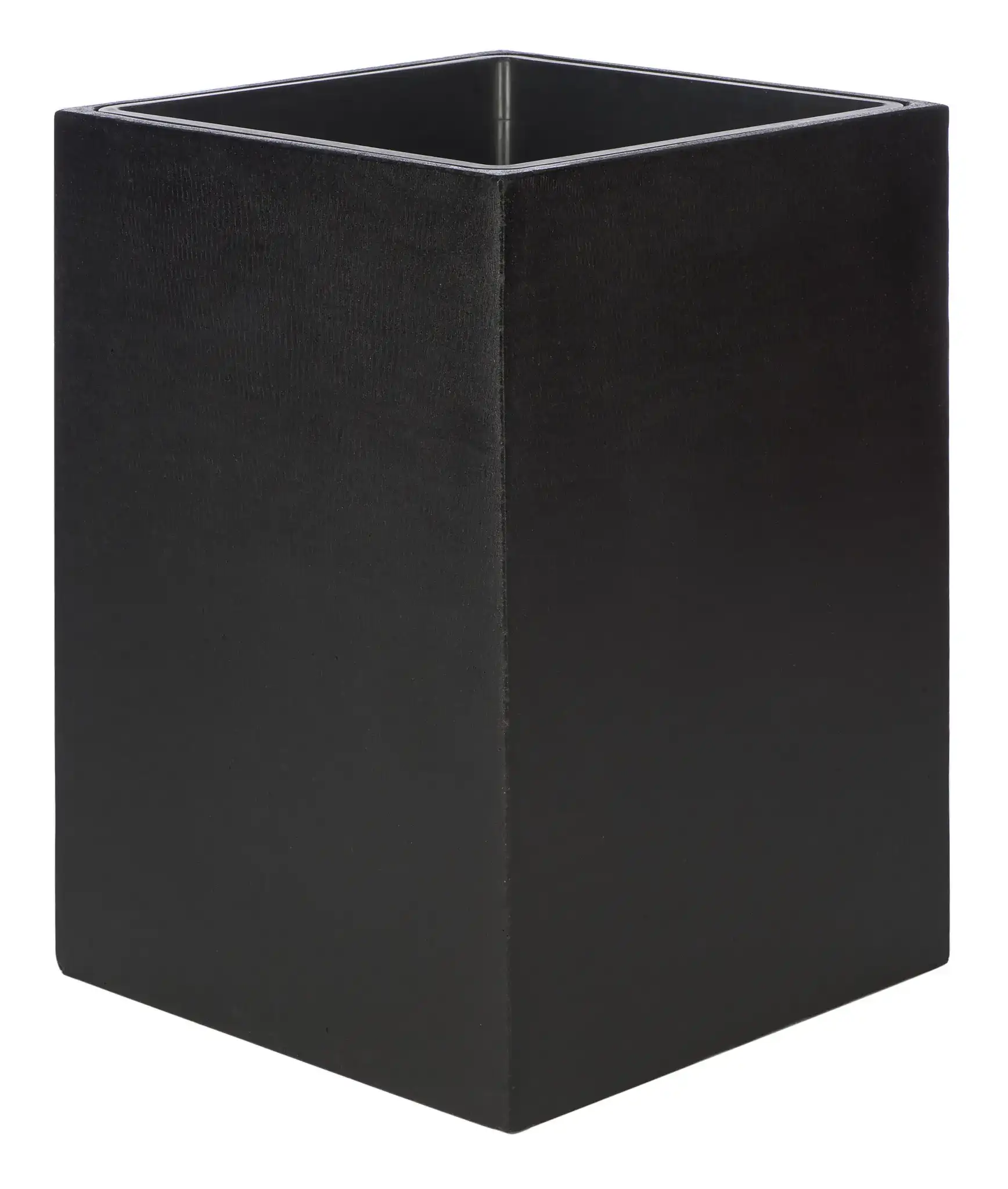 Kendri Planter in Black, detail view
