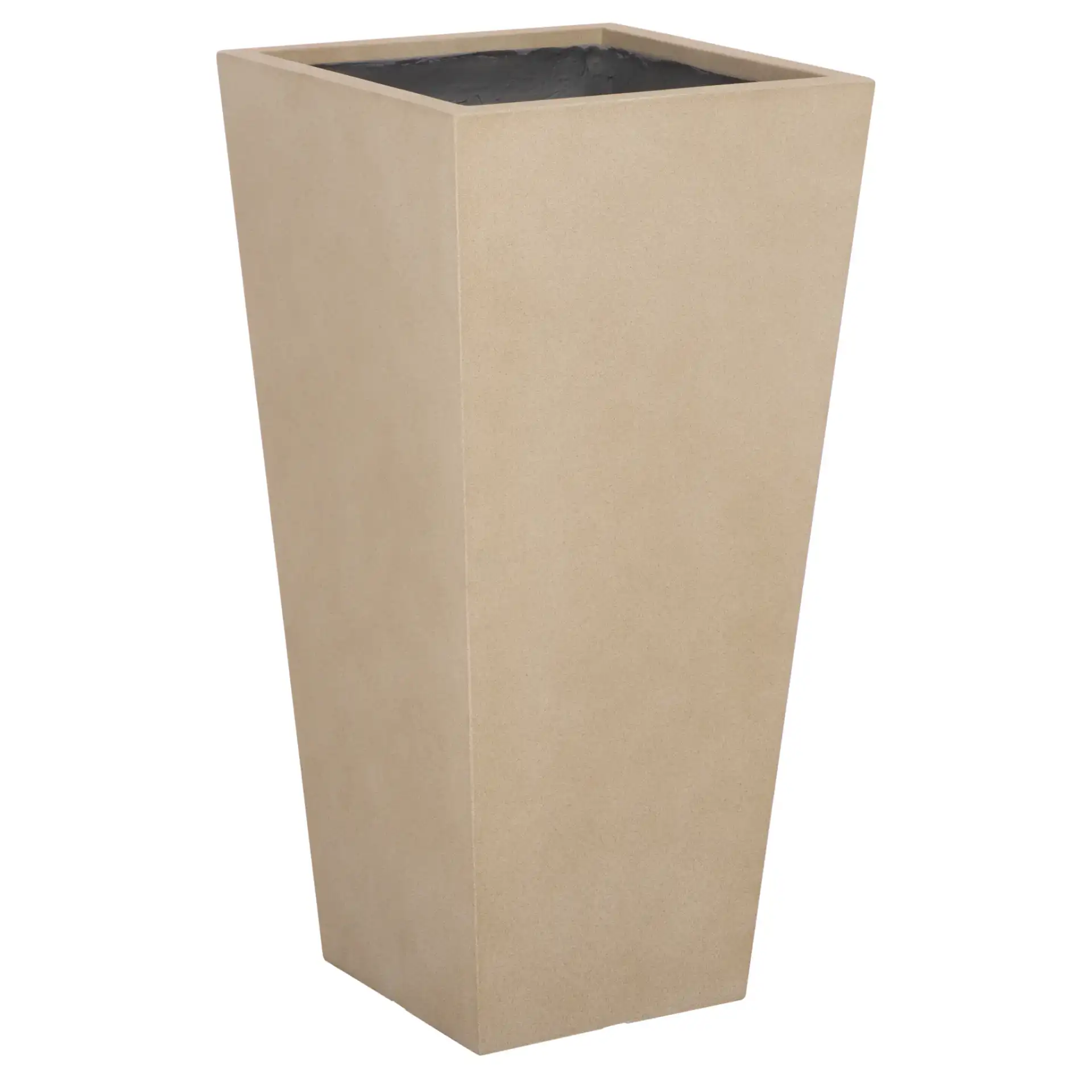 Paloma Large Planter in Beige, detail view