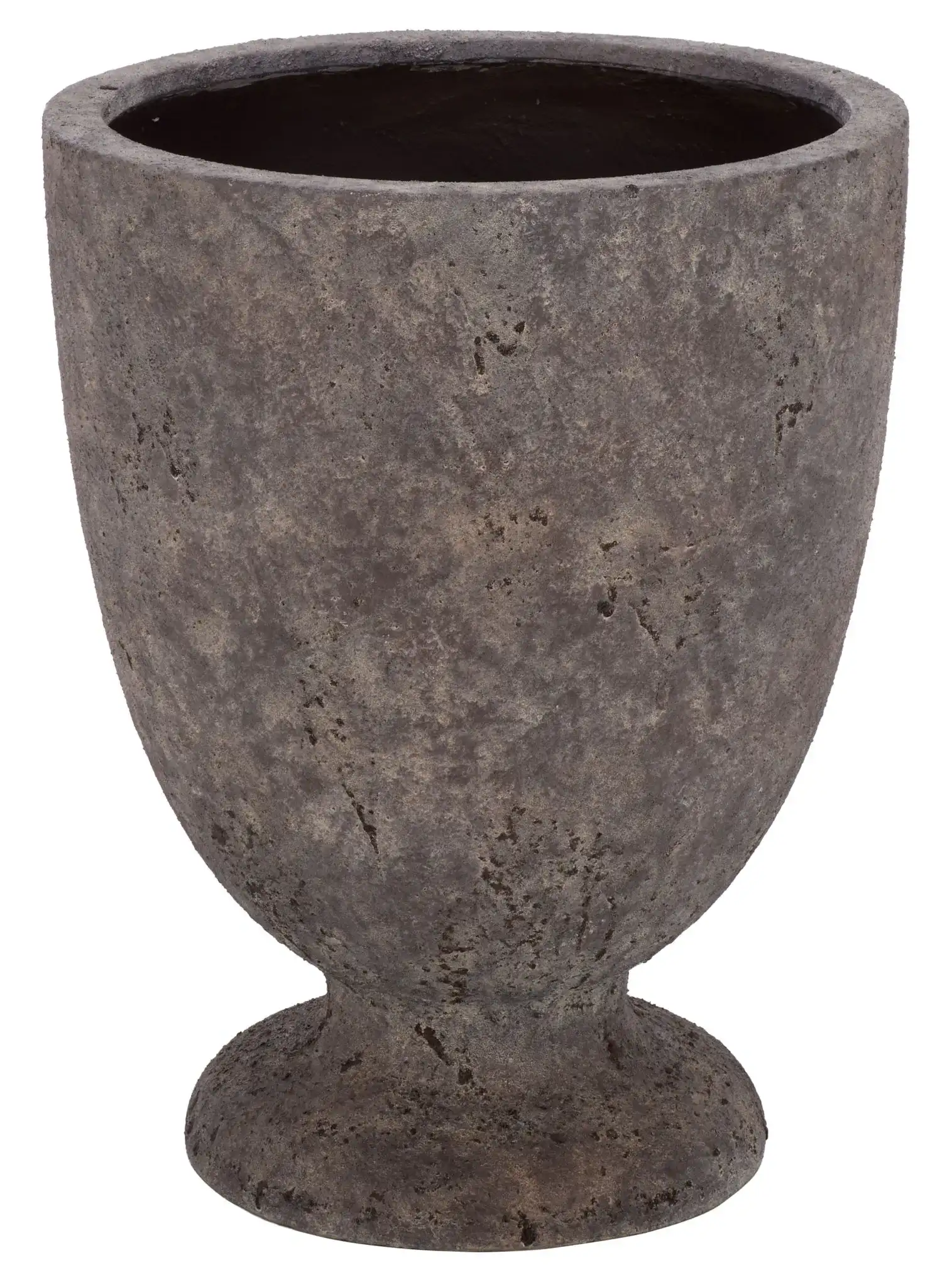 Ella Large Planter Pot in Antique Brown
