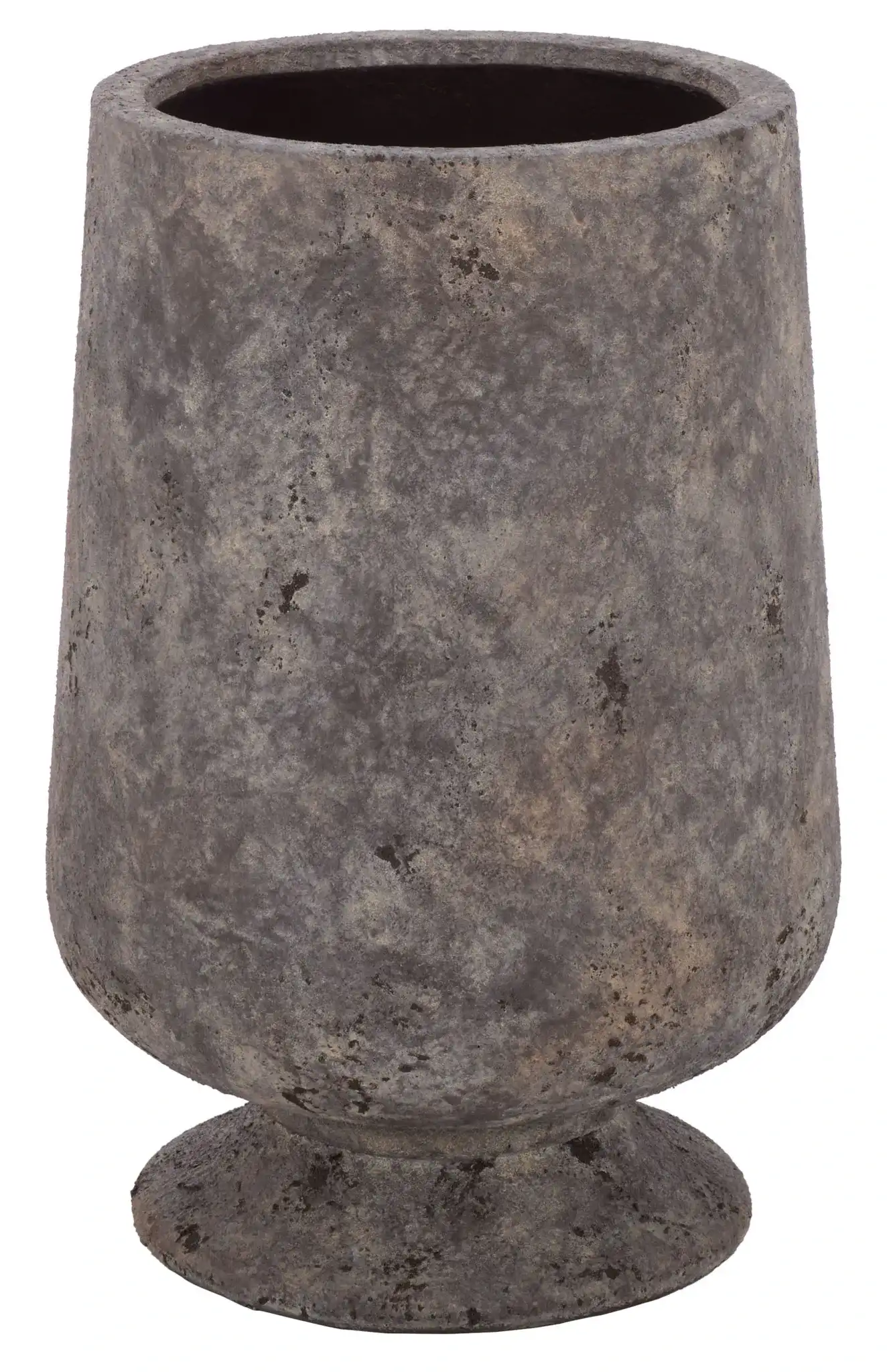 Stark Large Planter Pot in Antique Brown