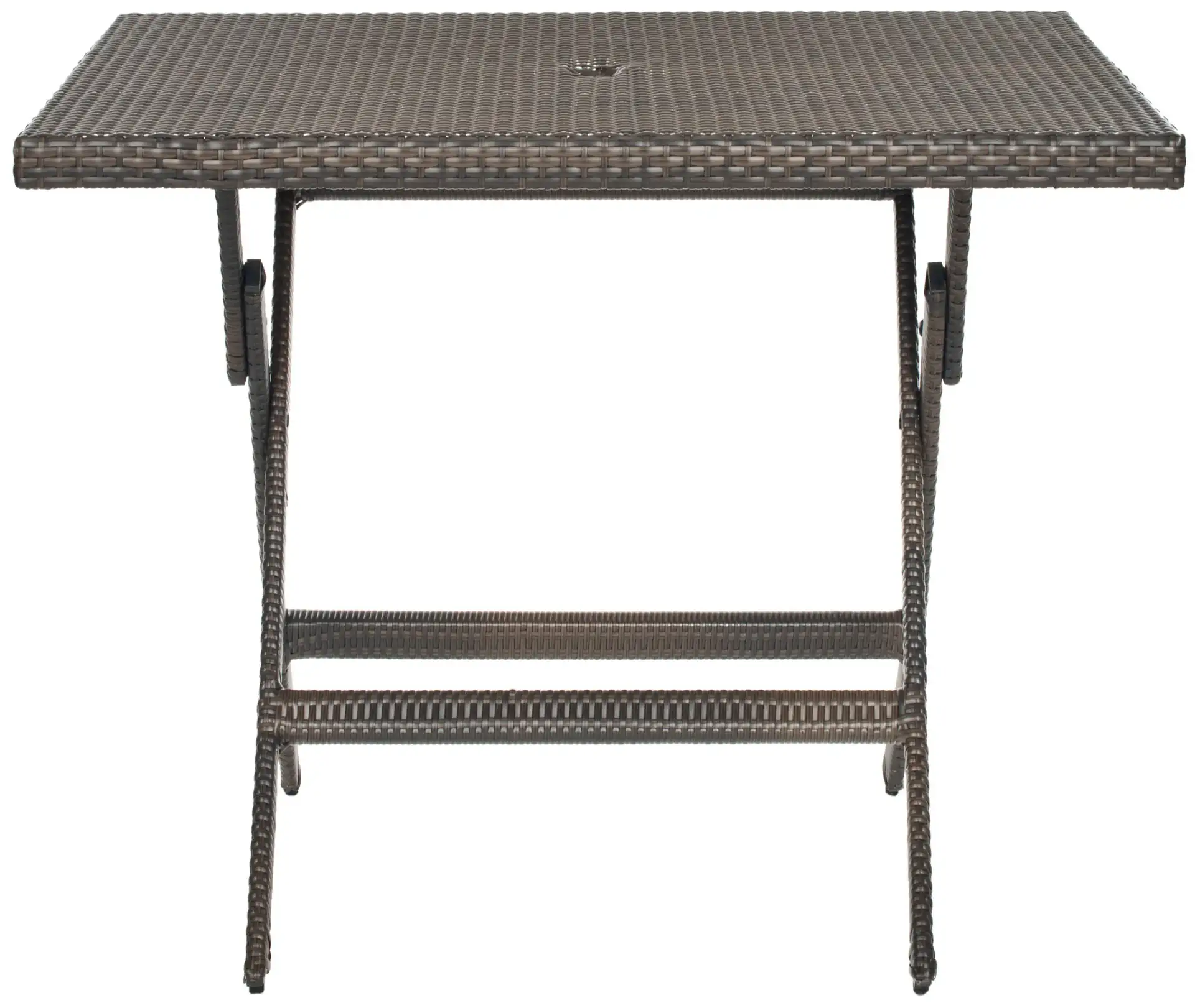 Samana Square Folding Table in Brown
