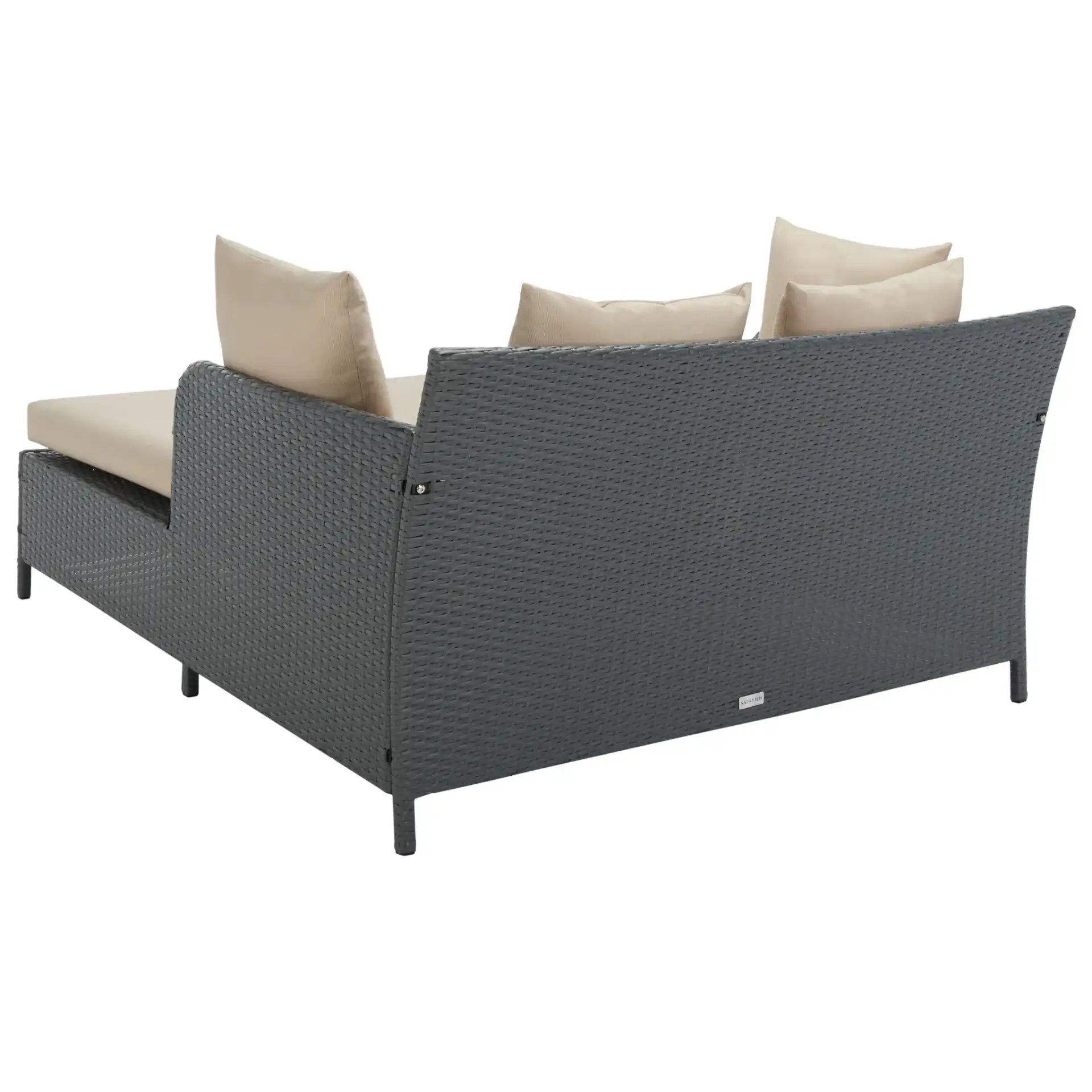 August Daybed in Titanium / Sand, detail view