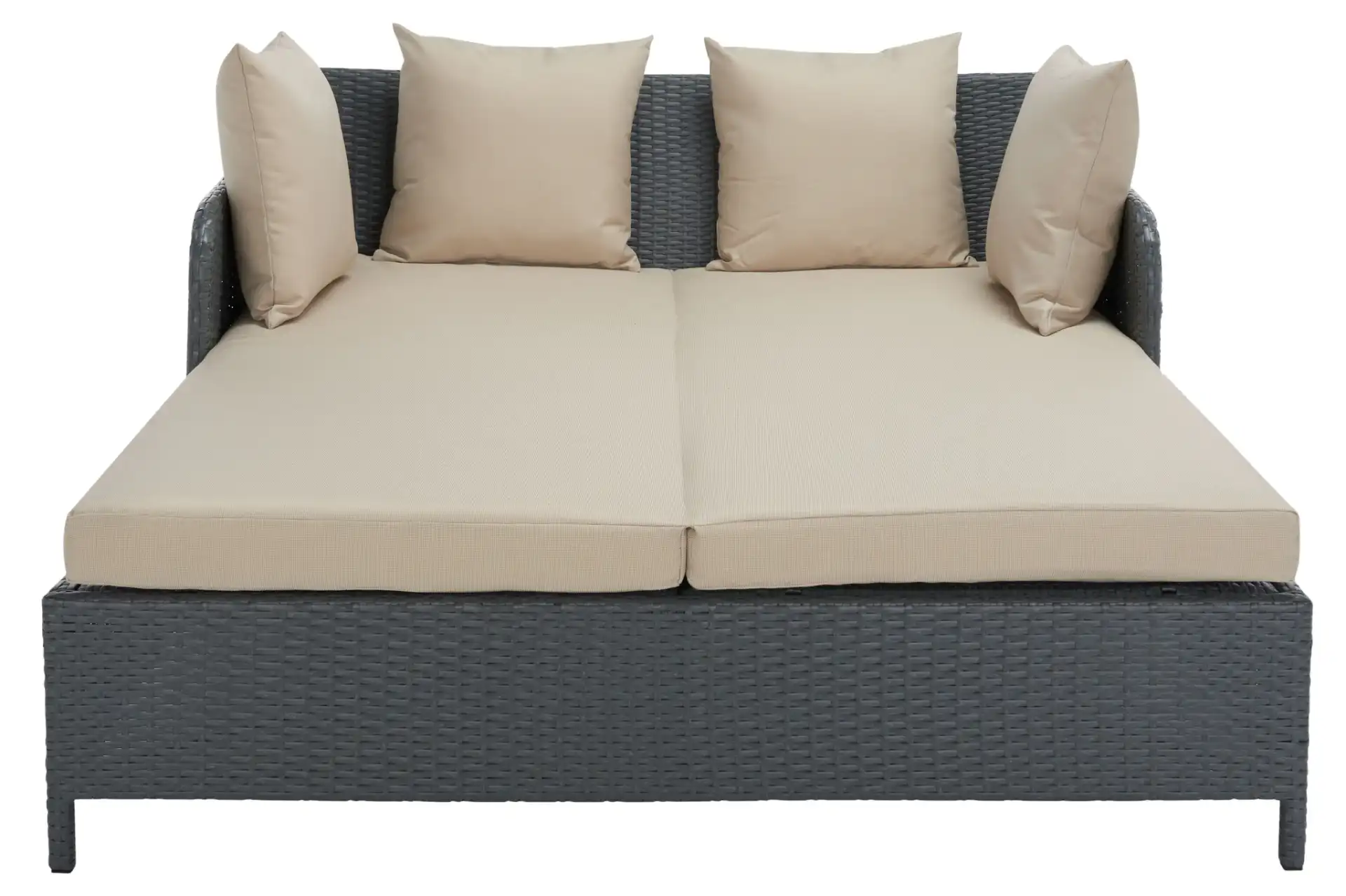 August Daybed in Titanium / Sand, detail view
