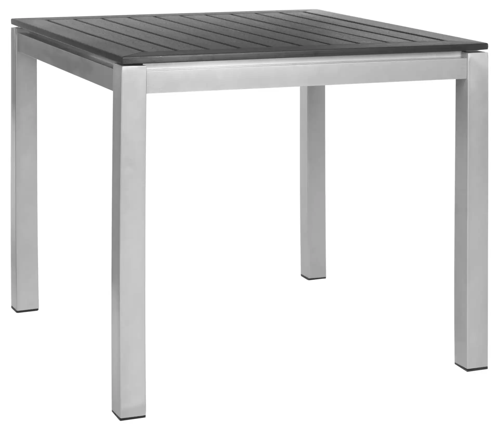 Onika Square Table in Black, detail view