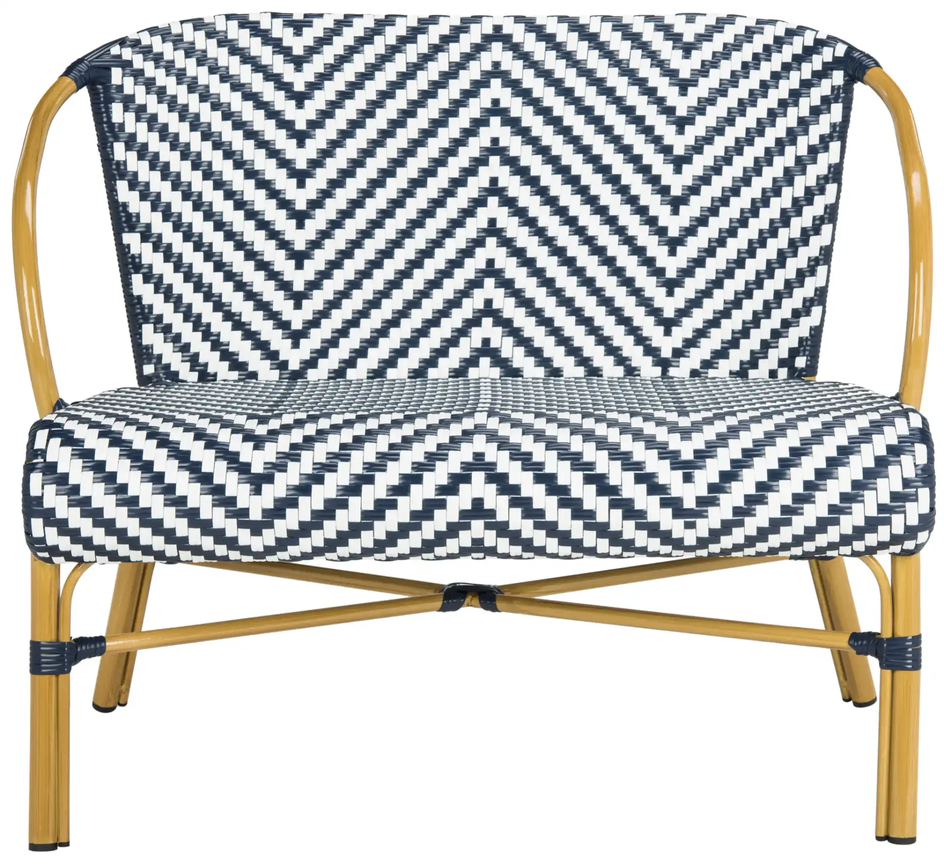 Navy Blue / White
