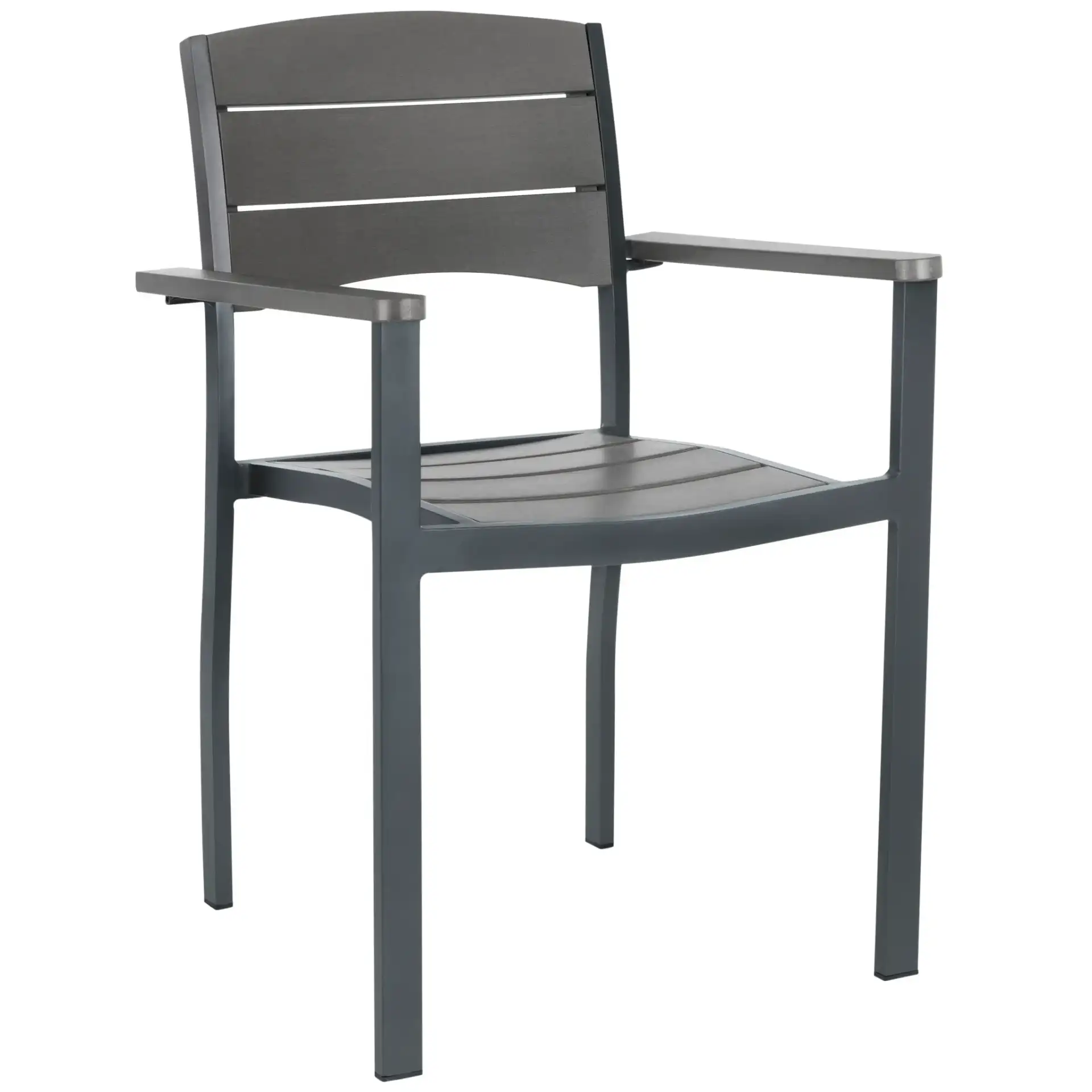 Gerhardt Stackable Chair (Set of 2) in Gray