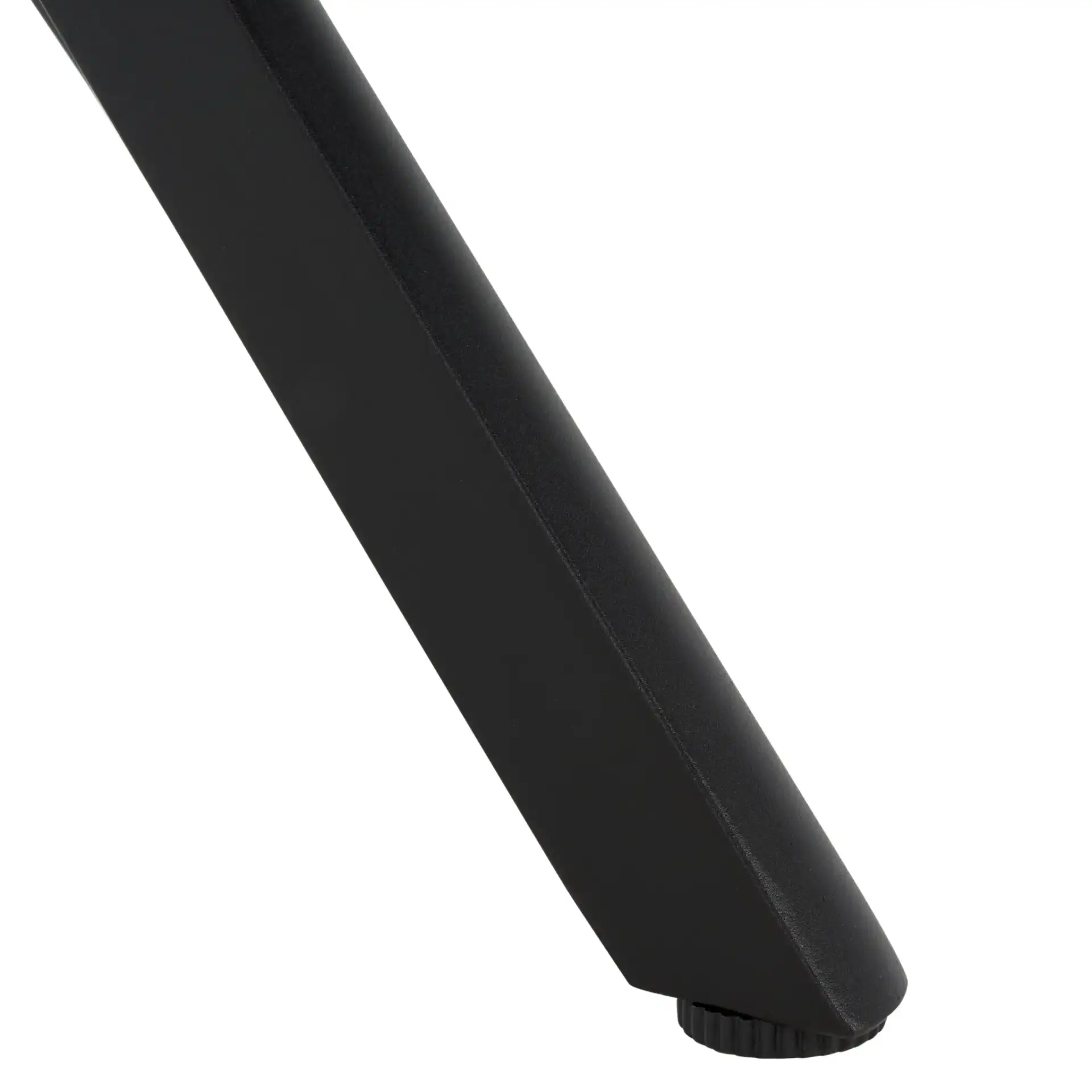 Core Bistro Table in Black in a styled room