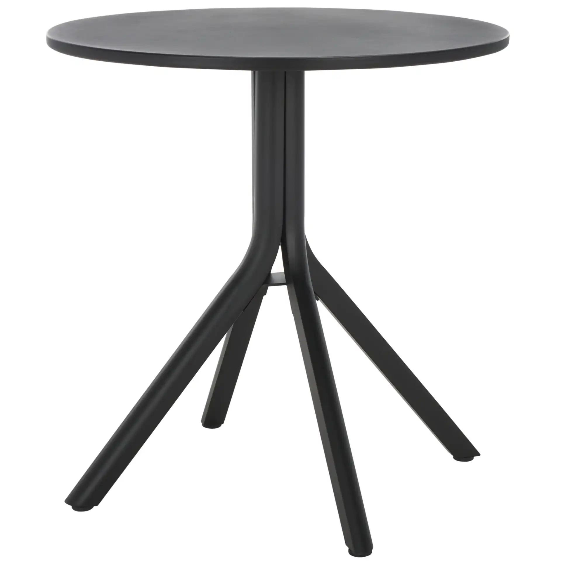 Core Bistro Table in Black, detail view