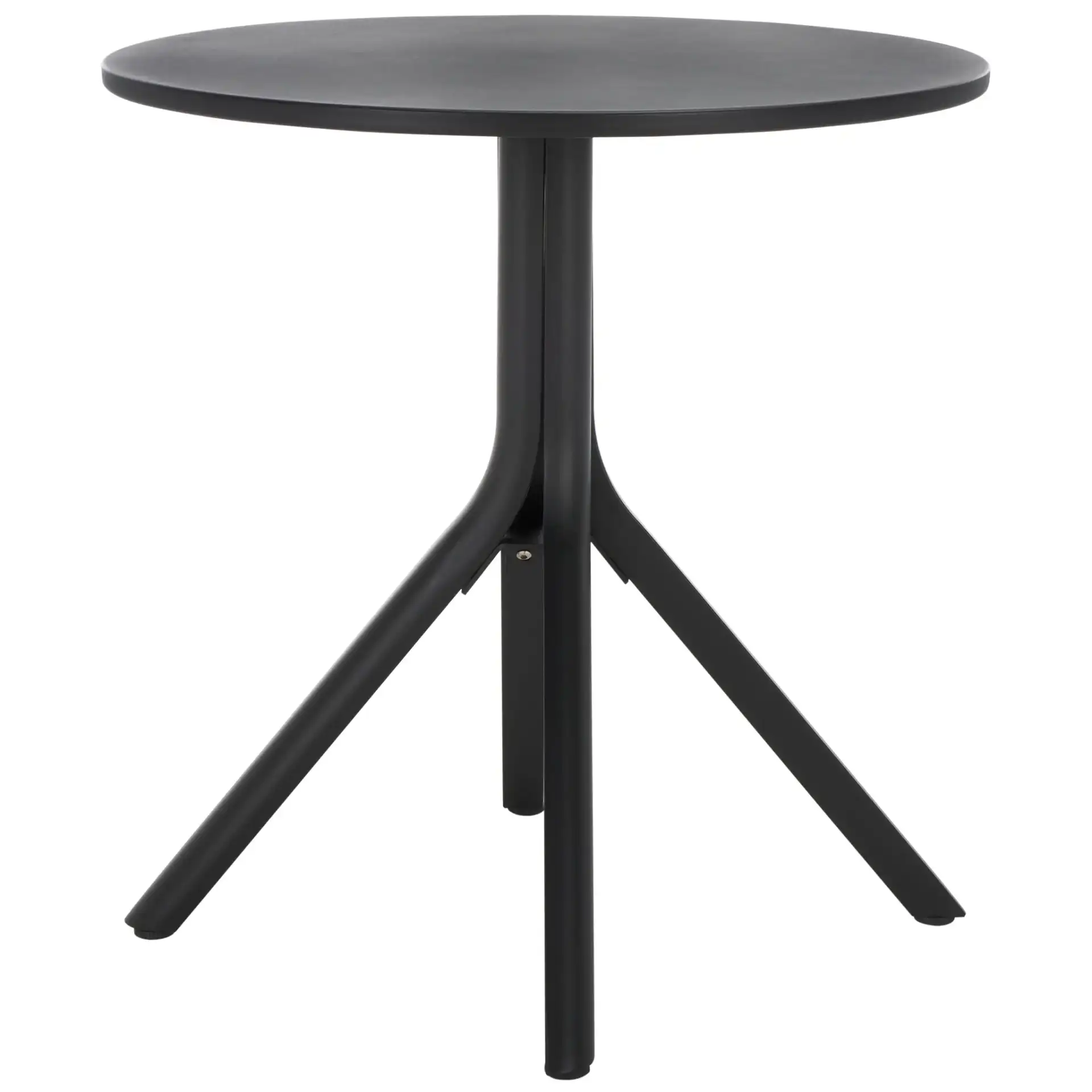 Core Bistro Table in Black, detail view