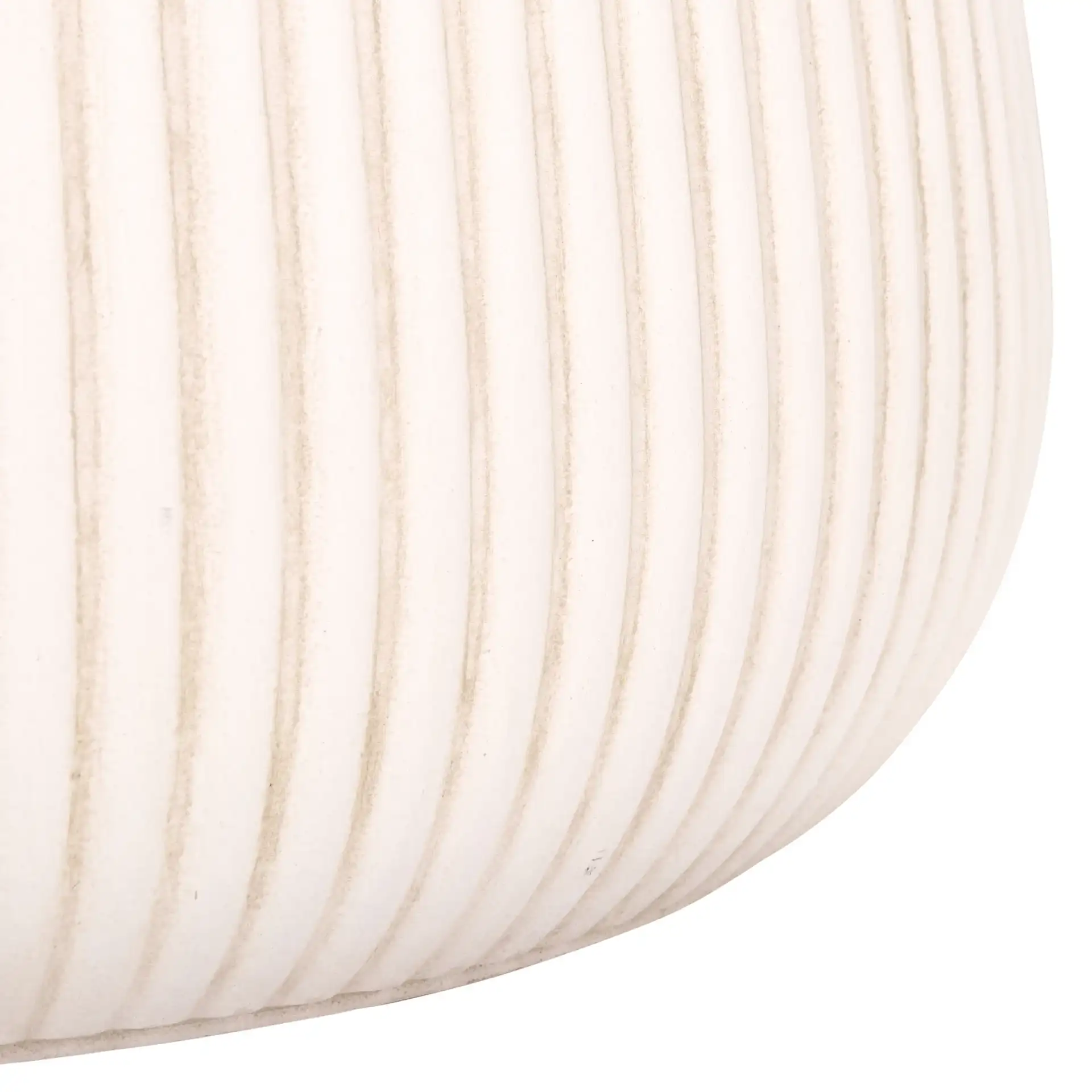 Sara Three-Piece Planter Pot Set in Beige in a styled room