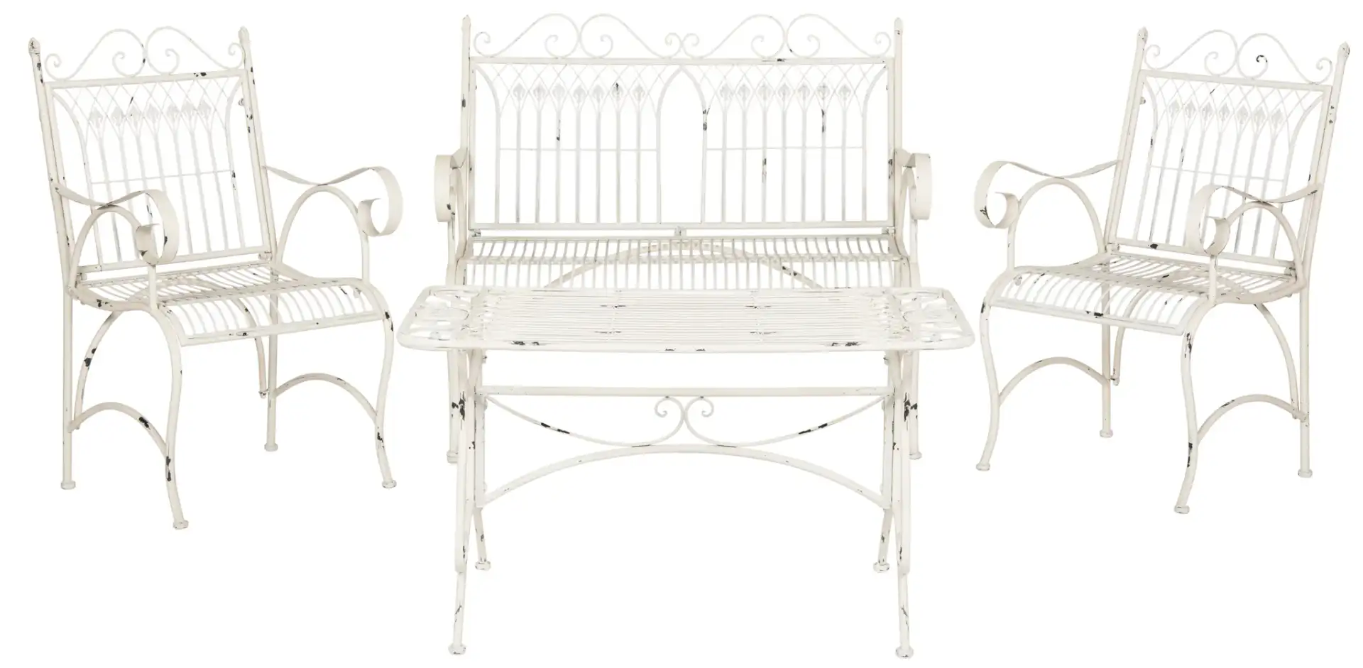 Leah Four-Piece Set in Antique White
