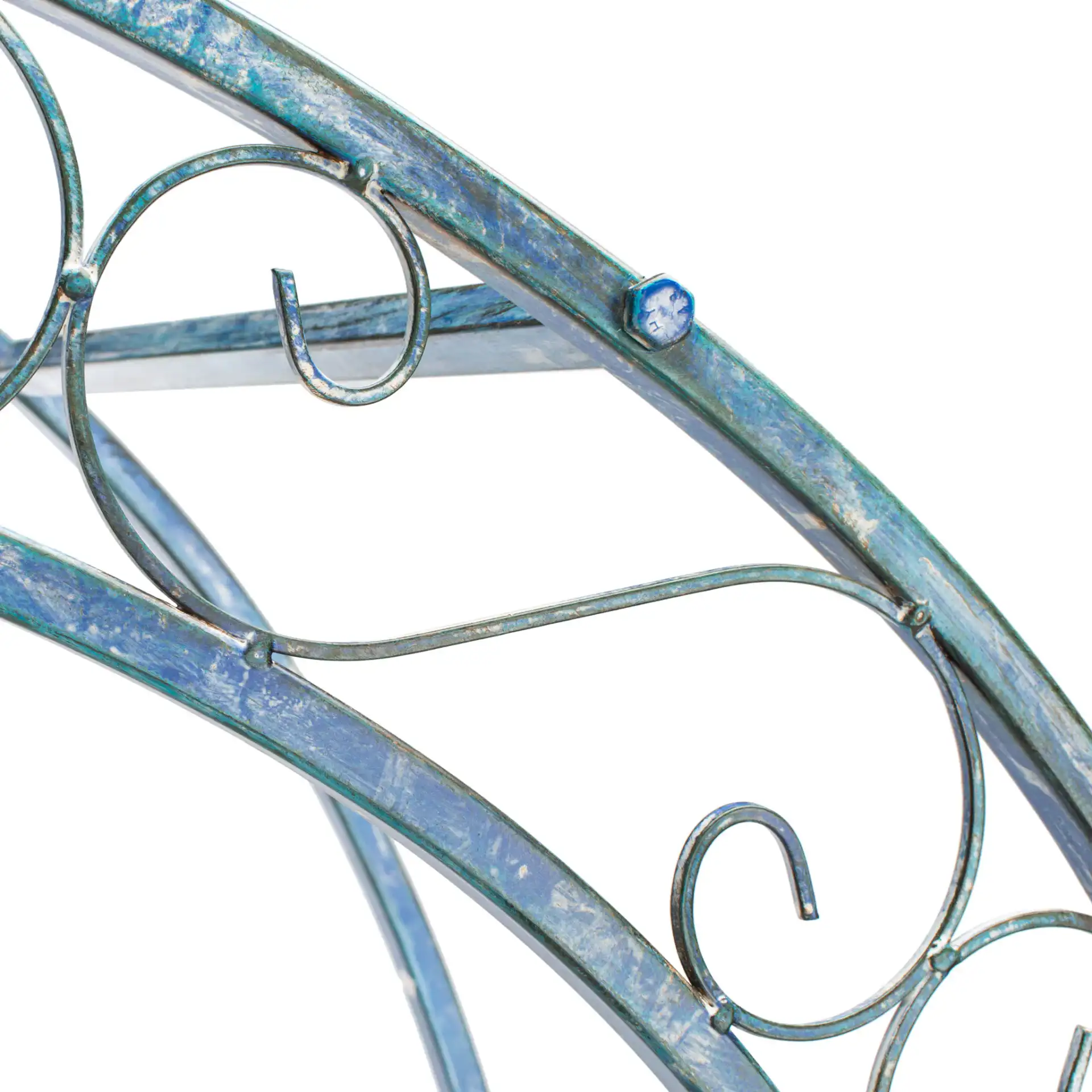 Pagan Arch in Antique Blue in a styled room