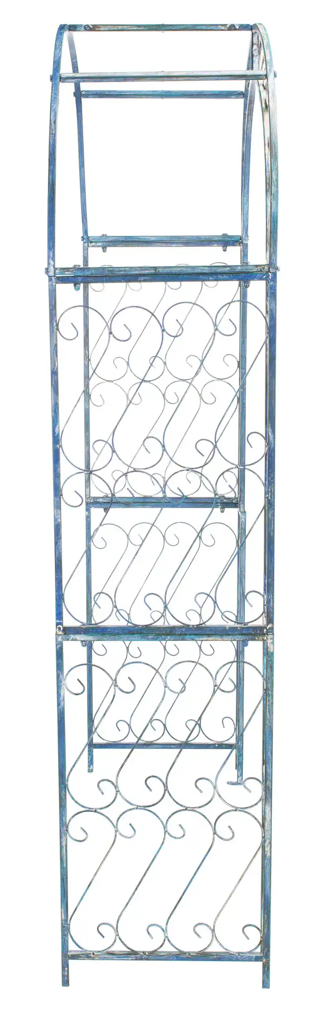 Pagan Arch in Antique Blue, detail view
