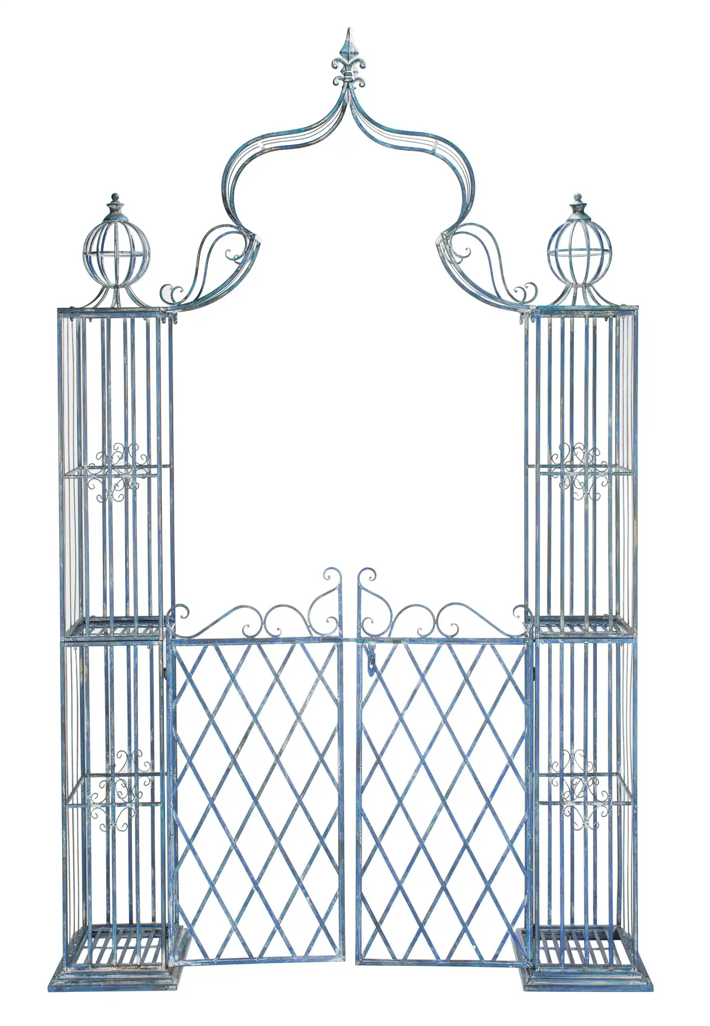 Beatrix Arbor in Antique Blue