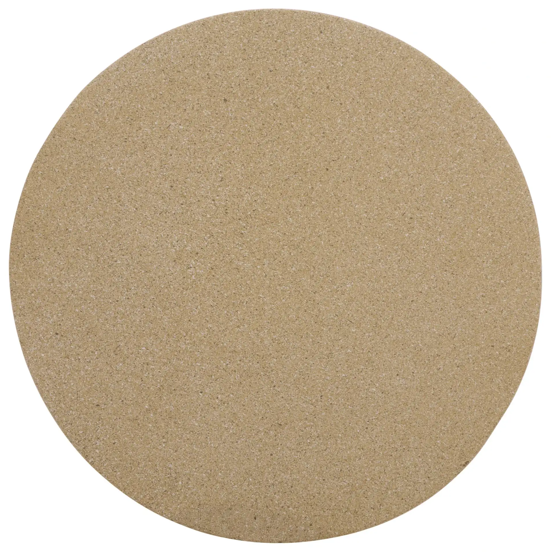 Tina Mushroom Accent Table in Beige, detail view