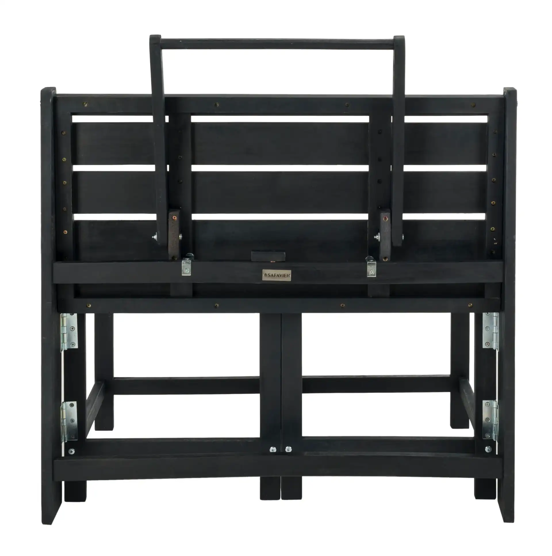Belamy Transformer Bench in Dark Slate Gray, detail view