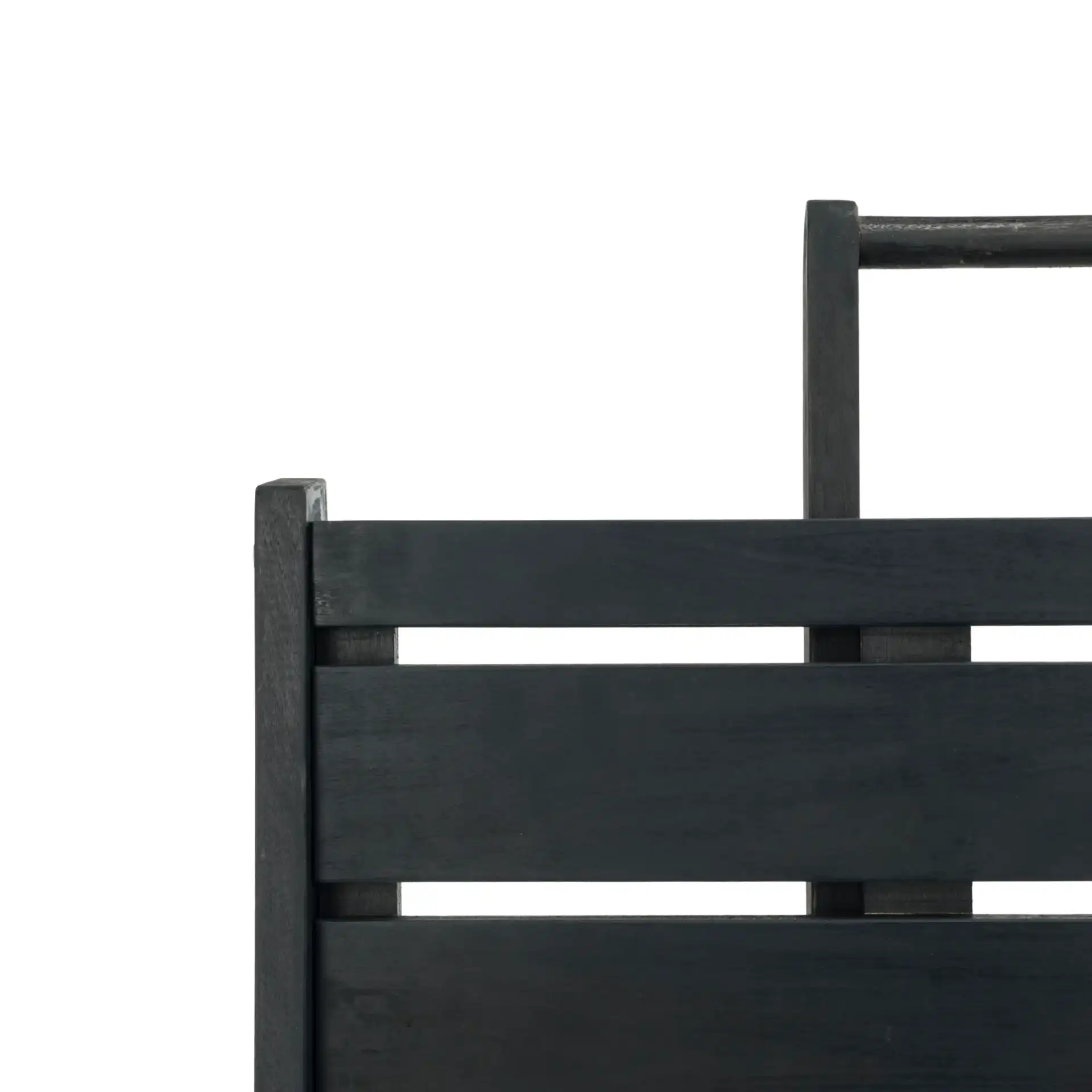 Belamy Transformer Bench in Dark Slate Gray in a styled room