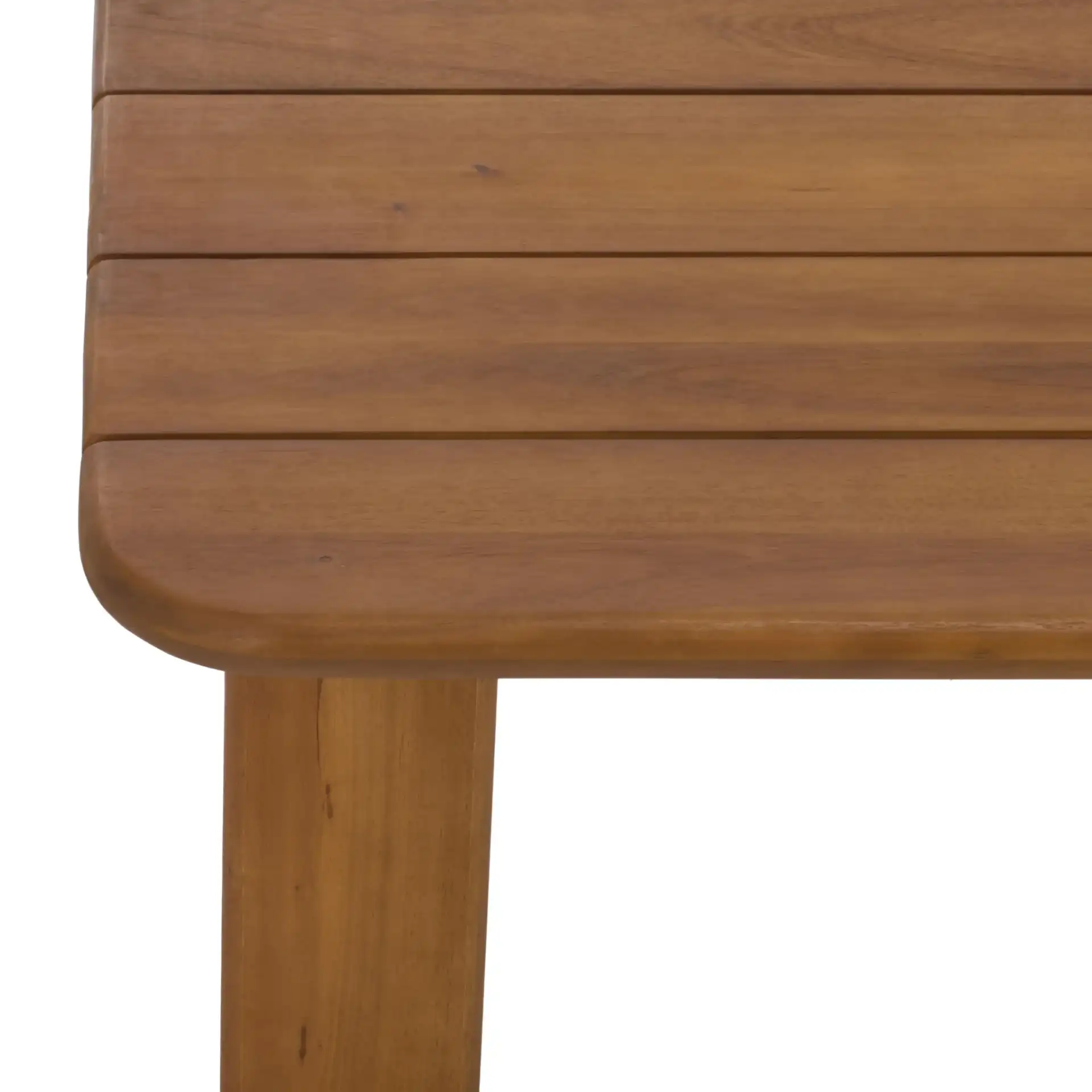 Solary Coffee Table in Teak in a styled room