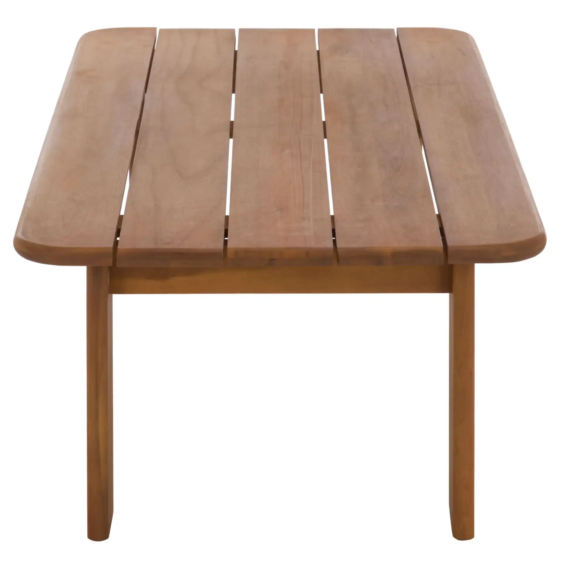 Solary Coffee Table in Teak, detail view