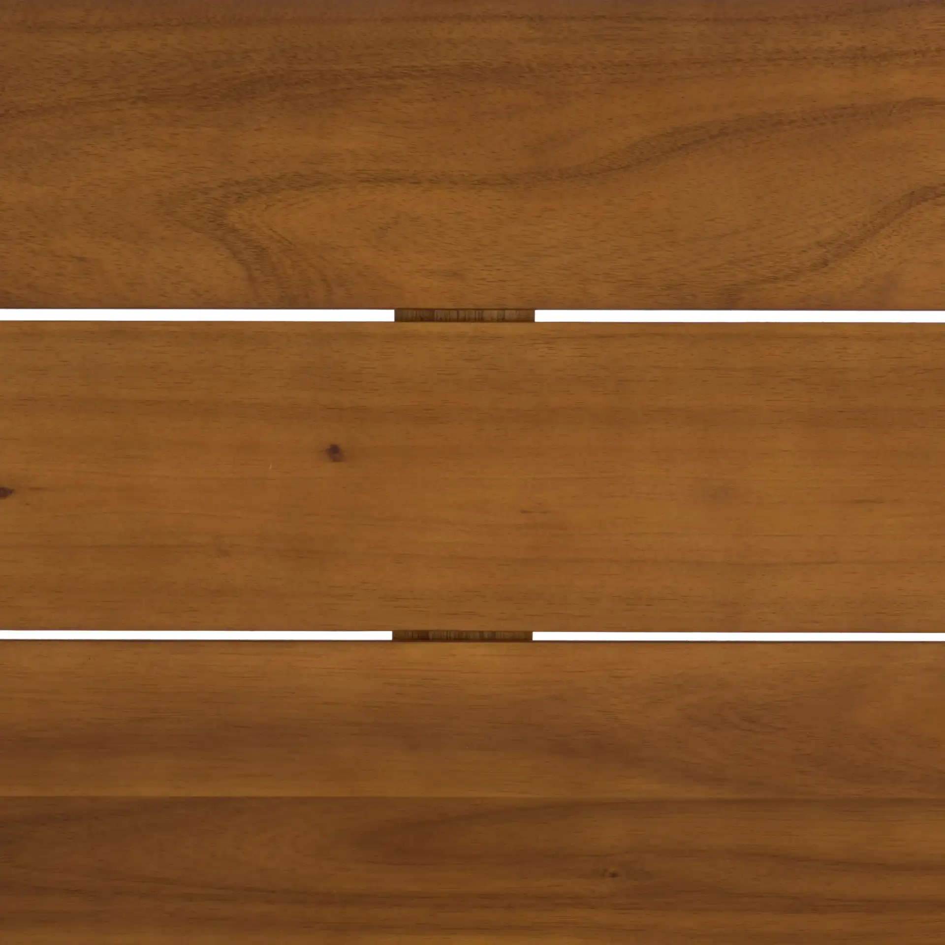 Solary Coffee Table in Teak, detail view