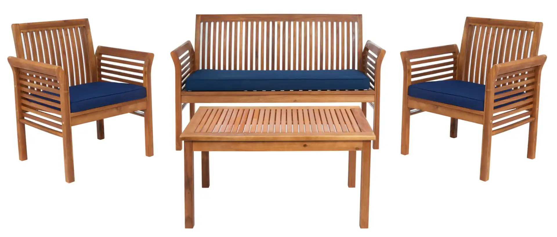 Natural / Navy Blue