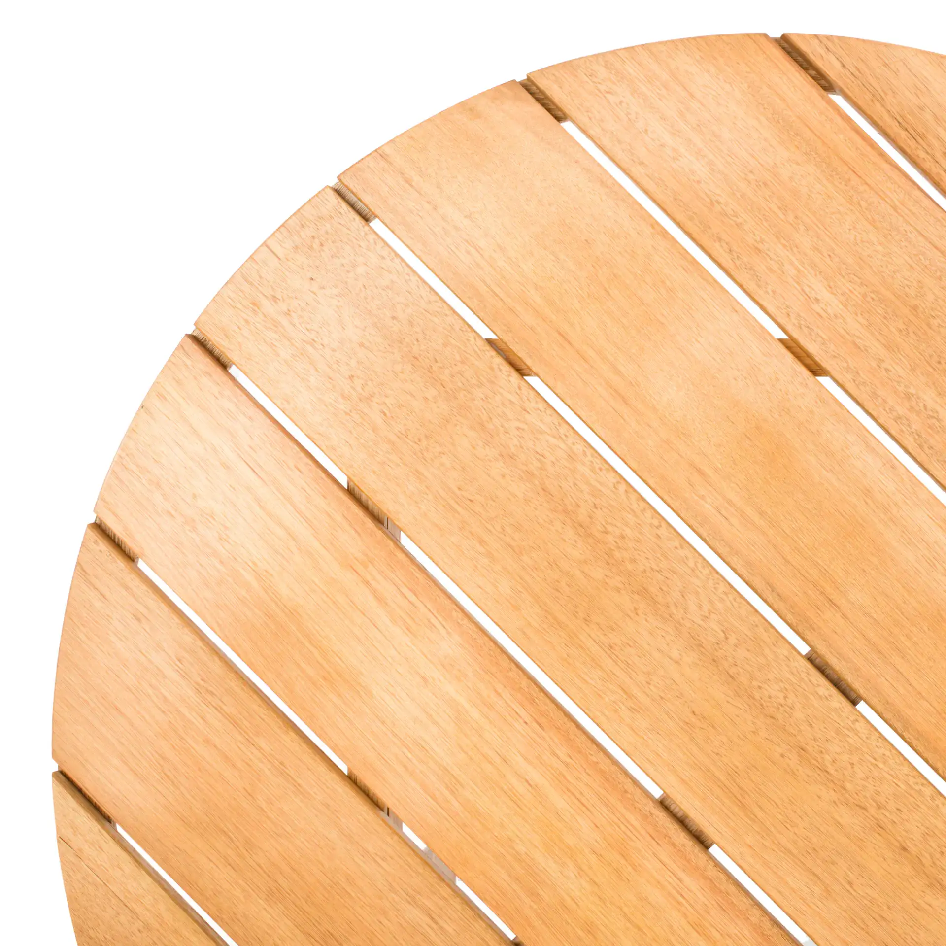 Bruna Three-Piece Bistro Set in Natural, detail view