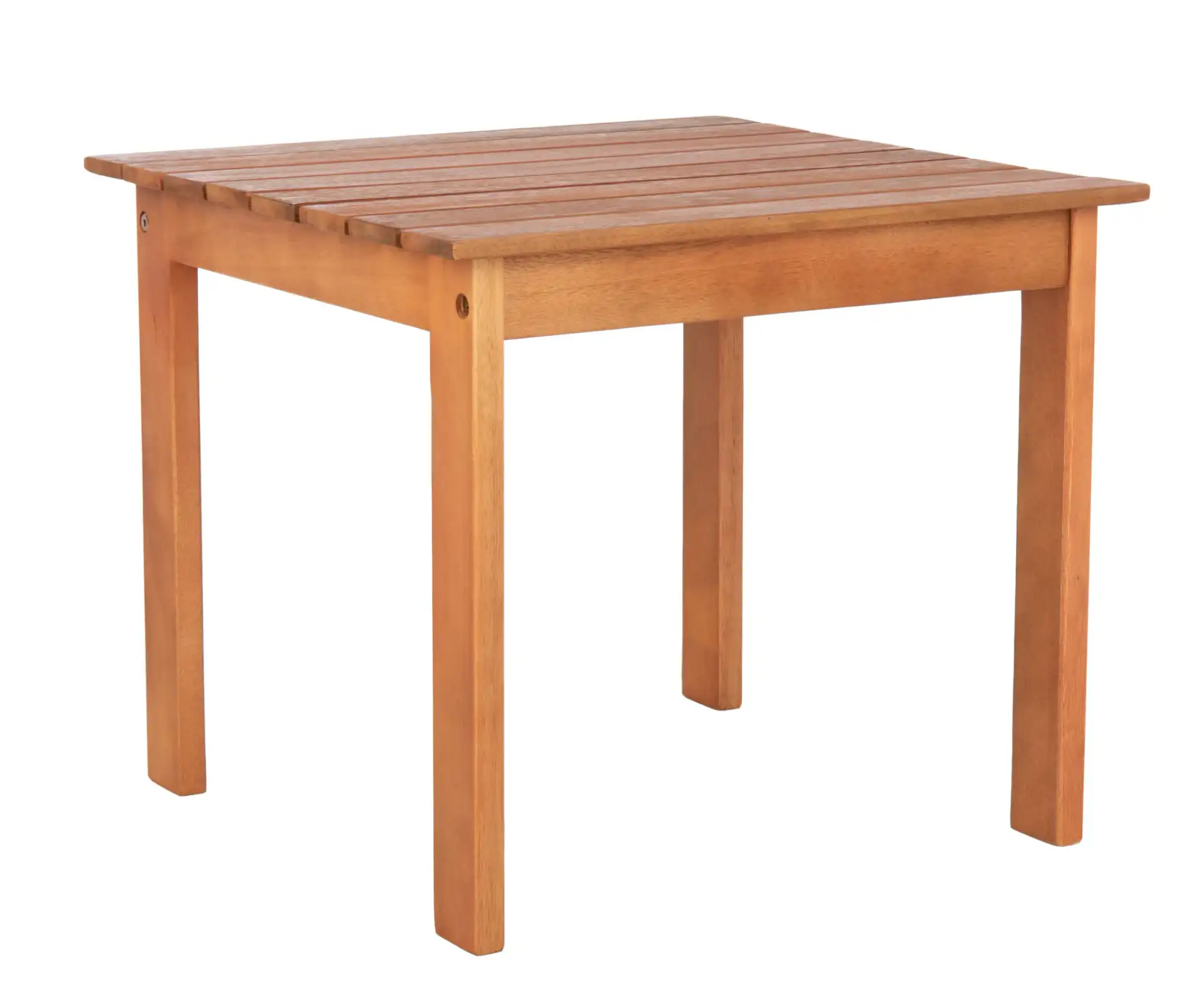 Randor Folding Table in Natural, detail view