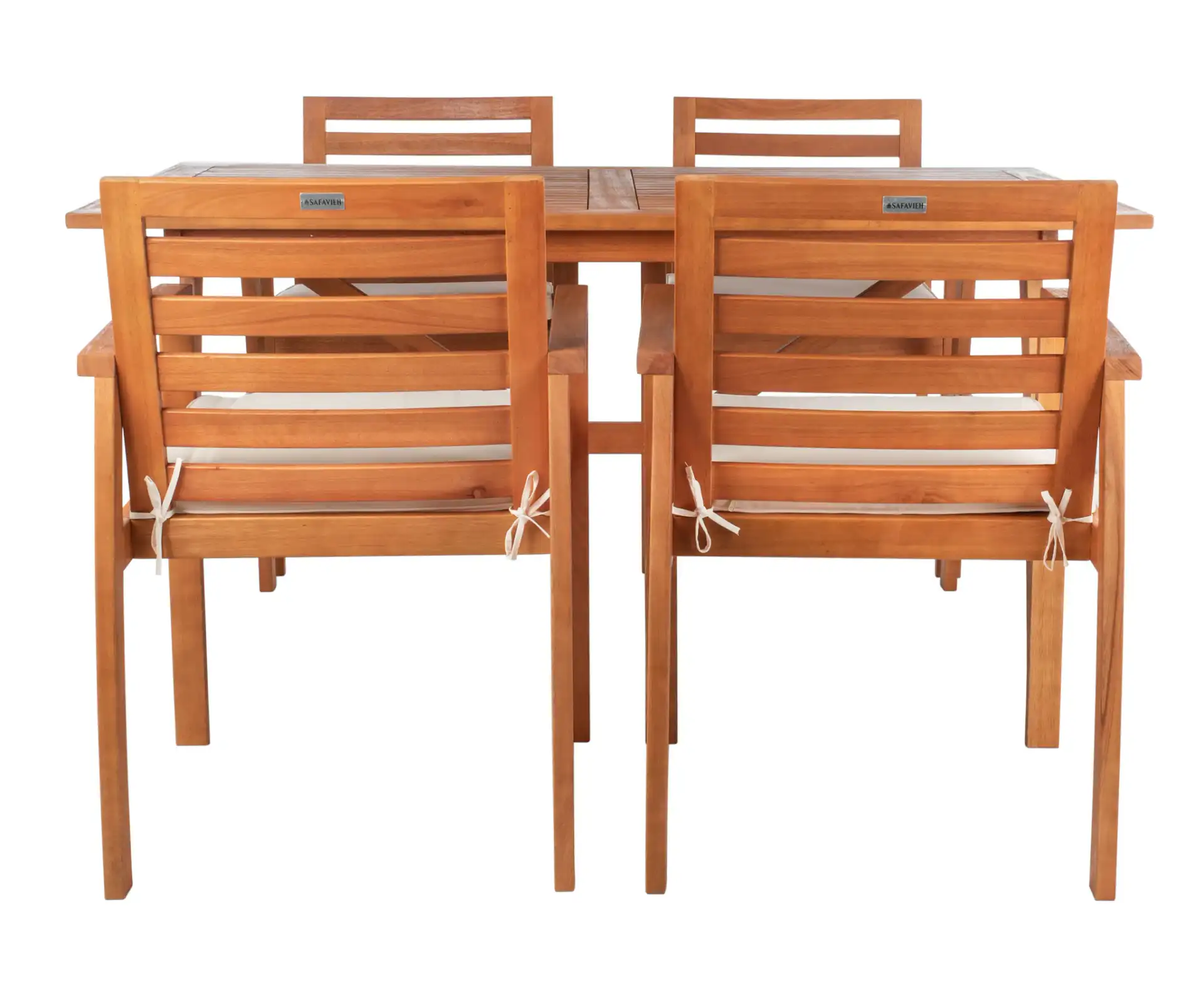 Venly Dining Set in Natural / Beige, detail view