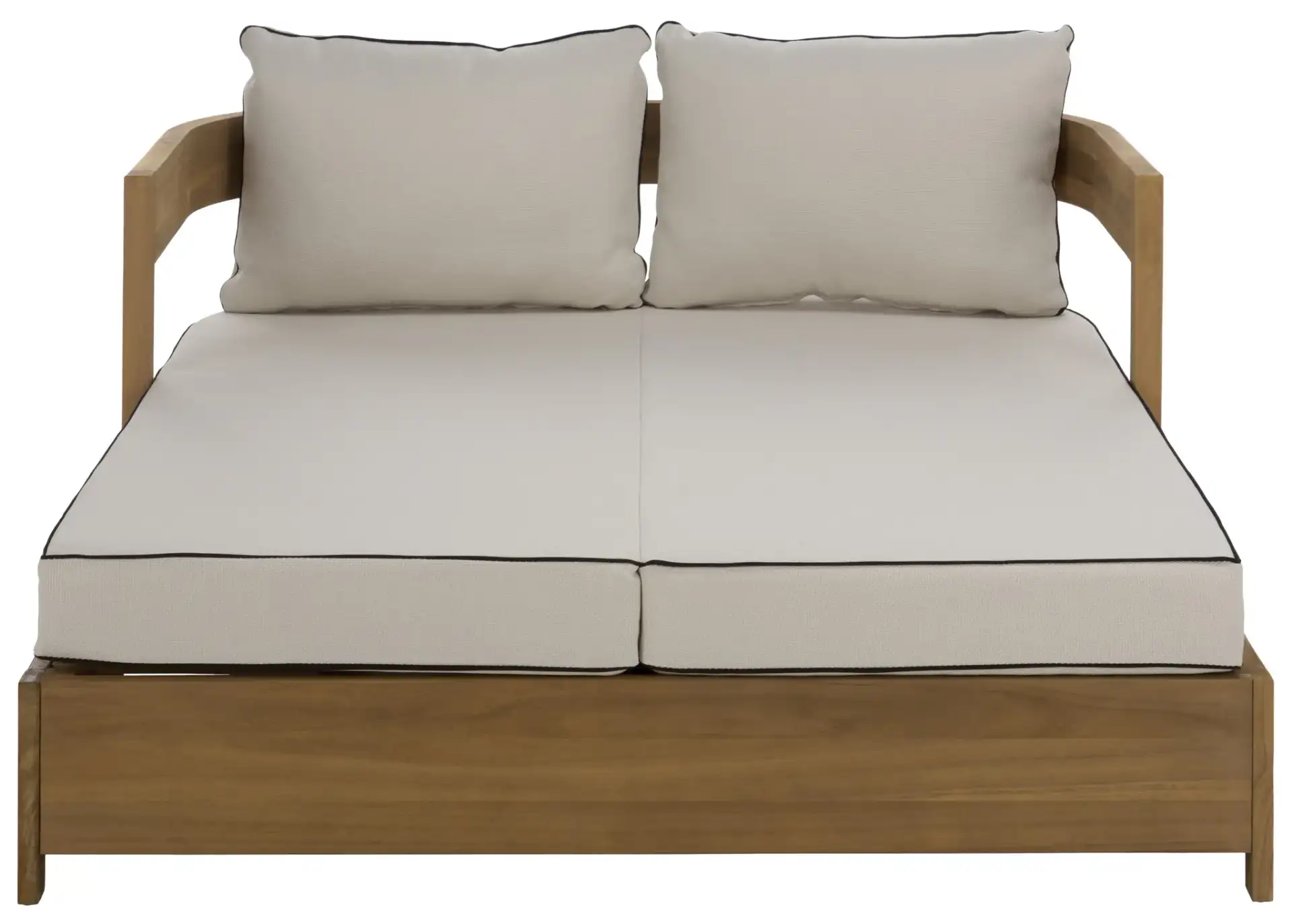 Kento Daybed in Natural / Taupe